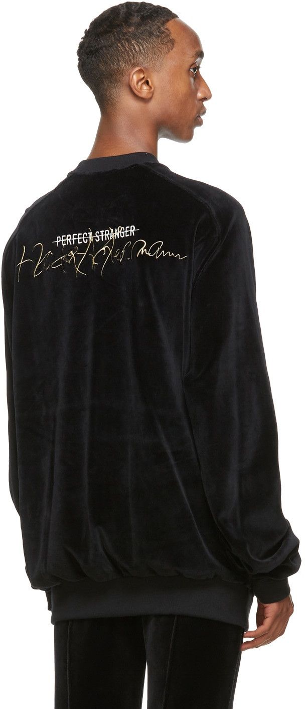 image of Haider Ackermann Xl, L, M, S, Xs Perfect Stranger Oversized Sweatshirt in Black, Men's (Size Large)