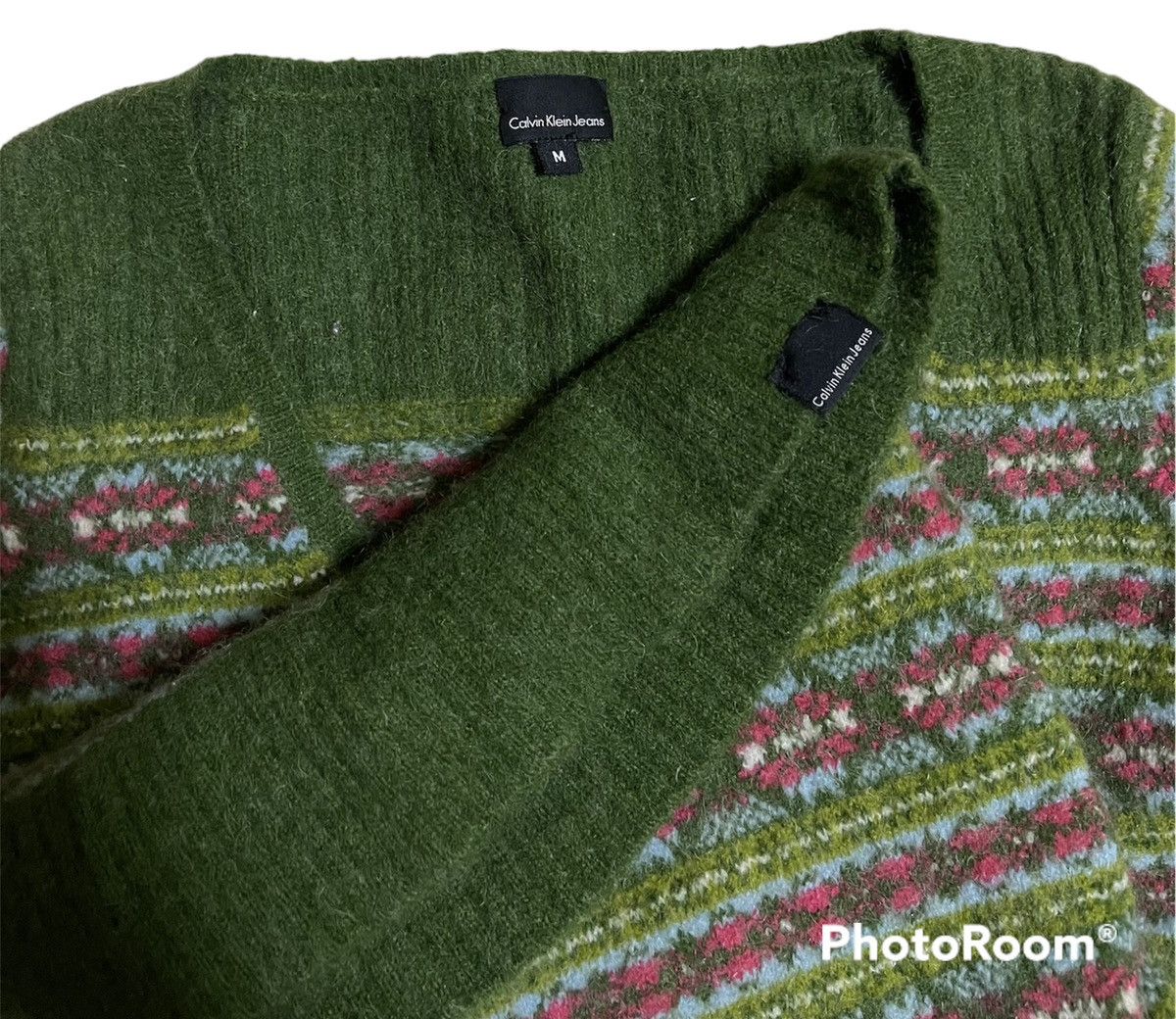 Calvin Klein CKJ Mohair Jumper Size M / US 6-8 / IT 42-44 - 2 Thumbnail