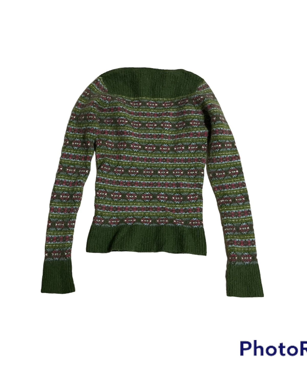 Calvin Klein CKJ Mohair Jumper Size M / US 6-8 / IT 42-44 - 3 Thumbnail