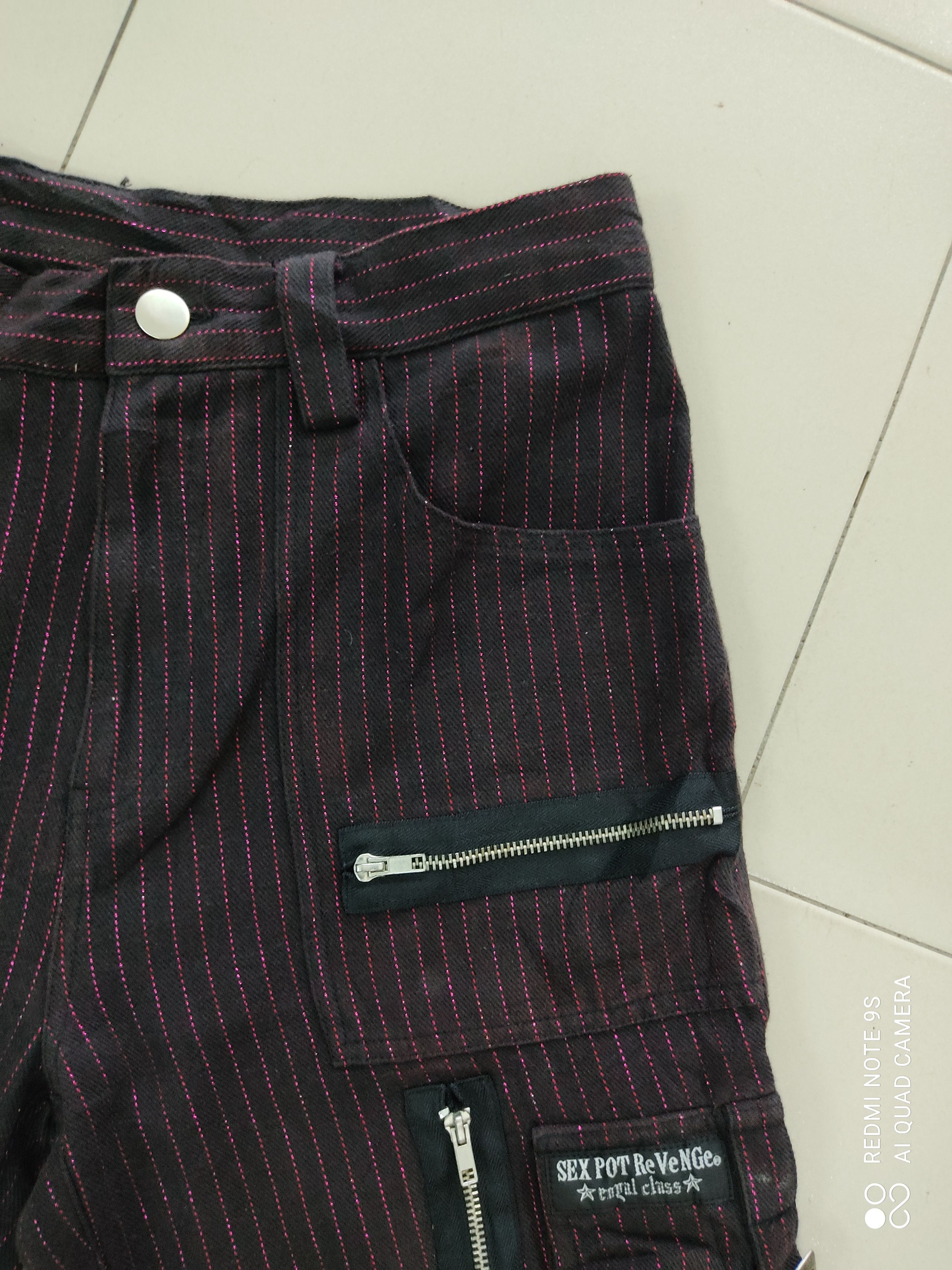 Japanese Brand Sex Pot Revenge Multipocket Utility Cargo Pant Size US 30 / EU 46 - 5 Thumbnail