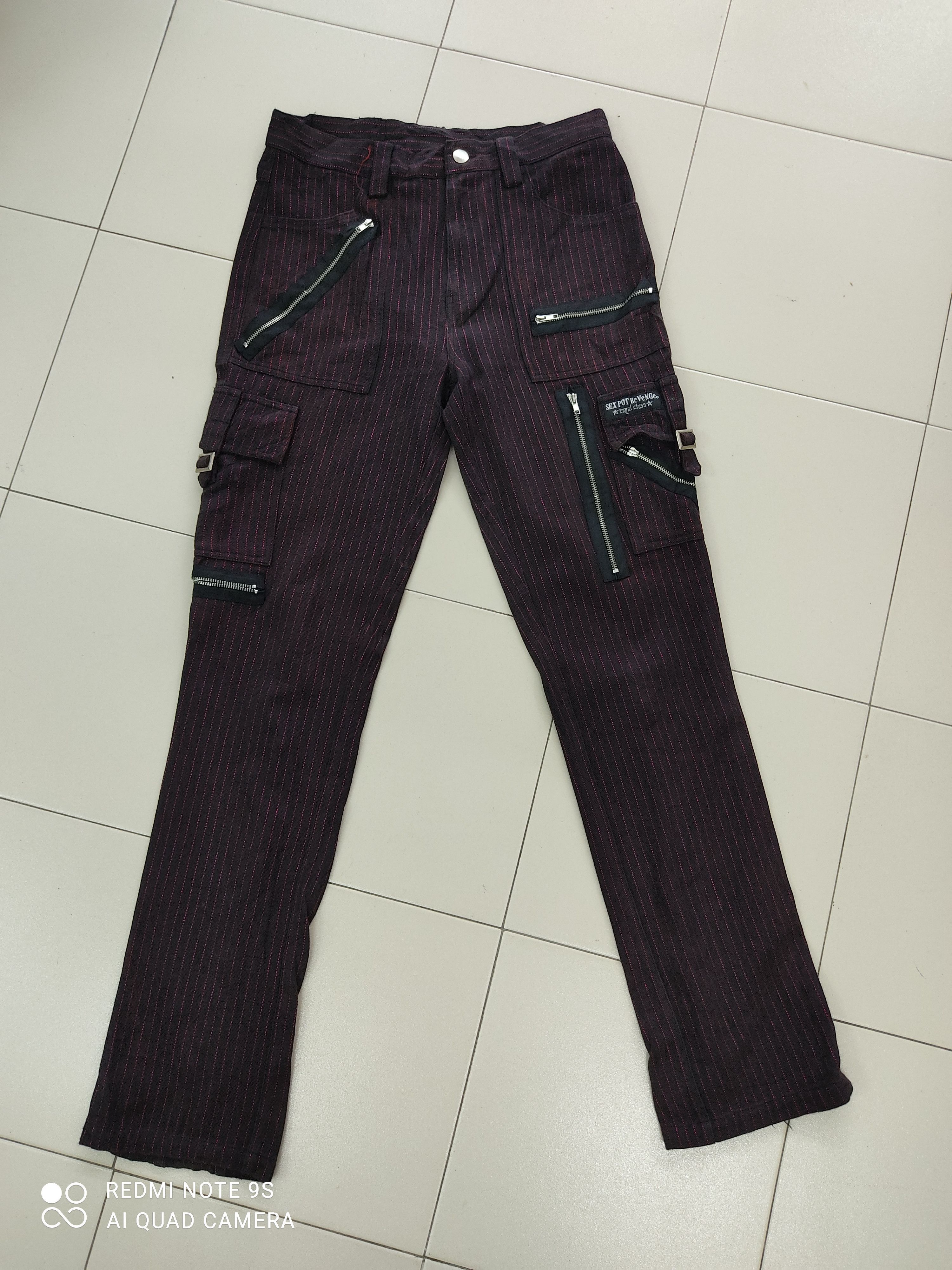 Japanese Brand Sex Pot Revenge Multipocket Utility Cargo Pant Size US 30 / EU 46 - 1 Thumbnail