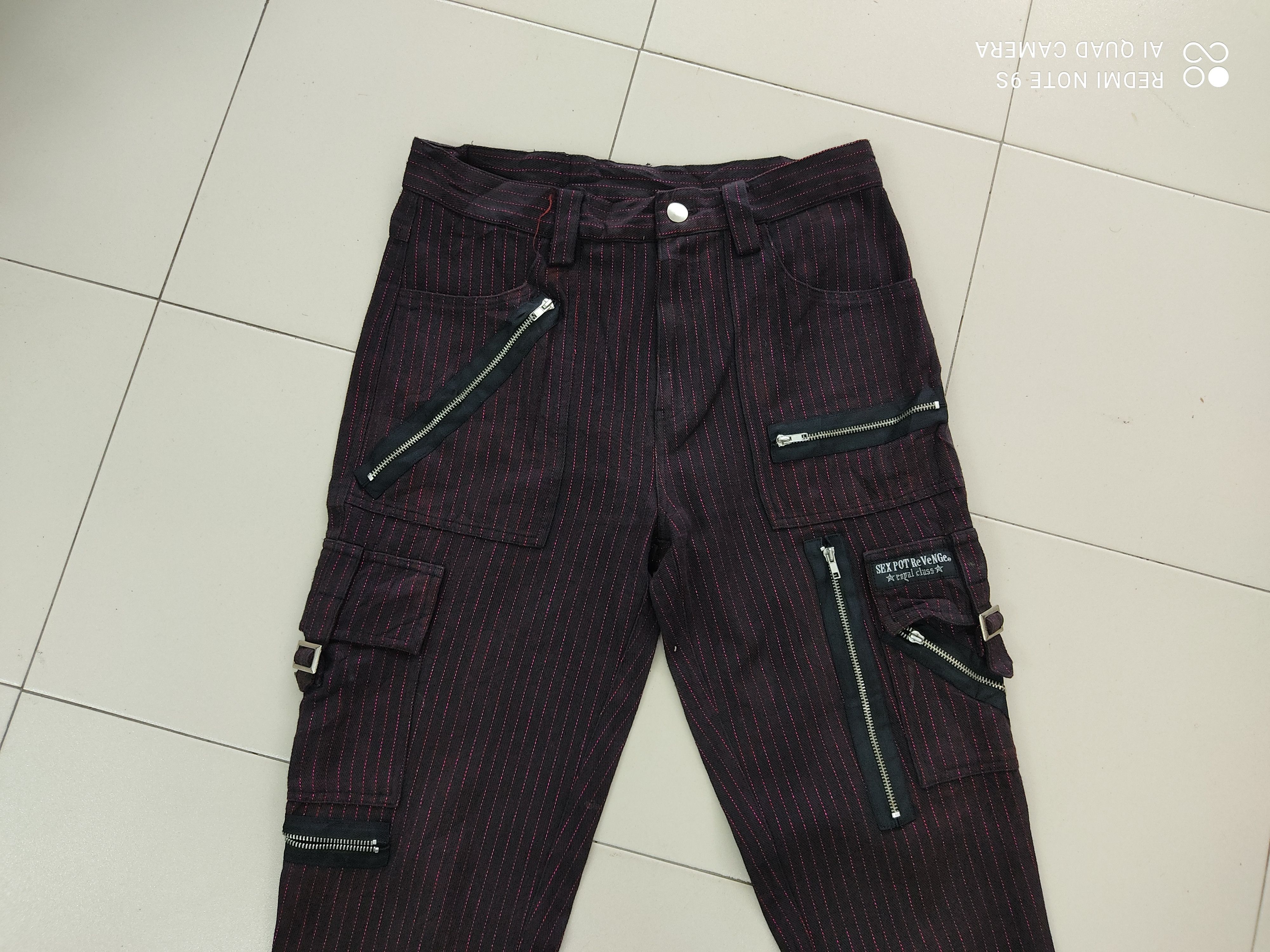 Japanese Brand Sex Pot Revenge Multipocket Utility Cargo Pant Size US 30 / EU 46 - 2 Thumbnail