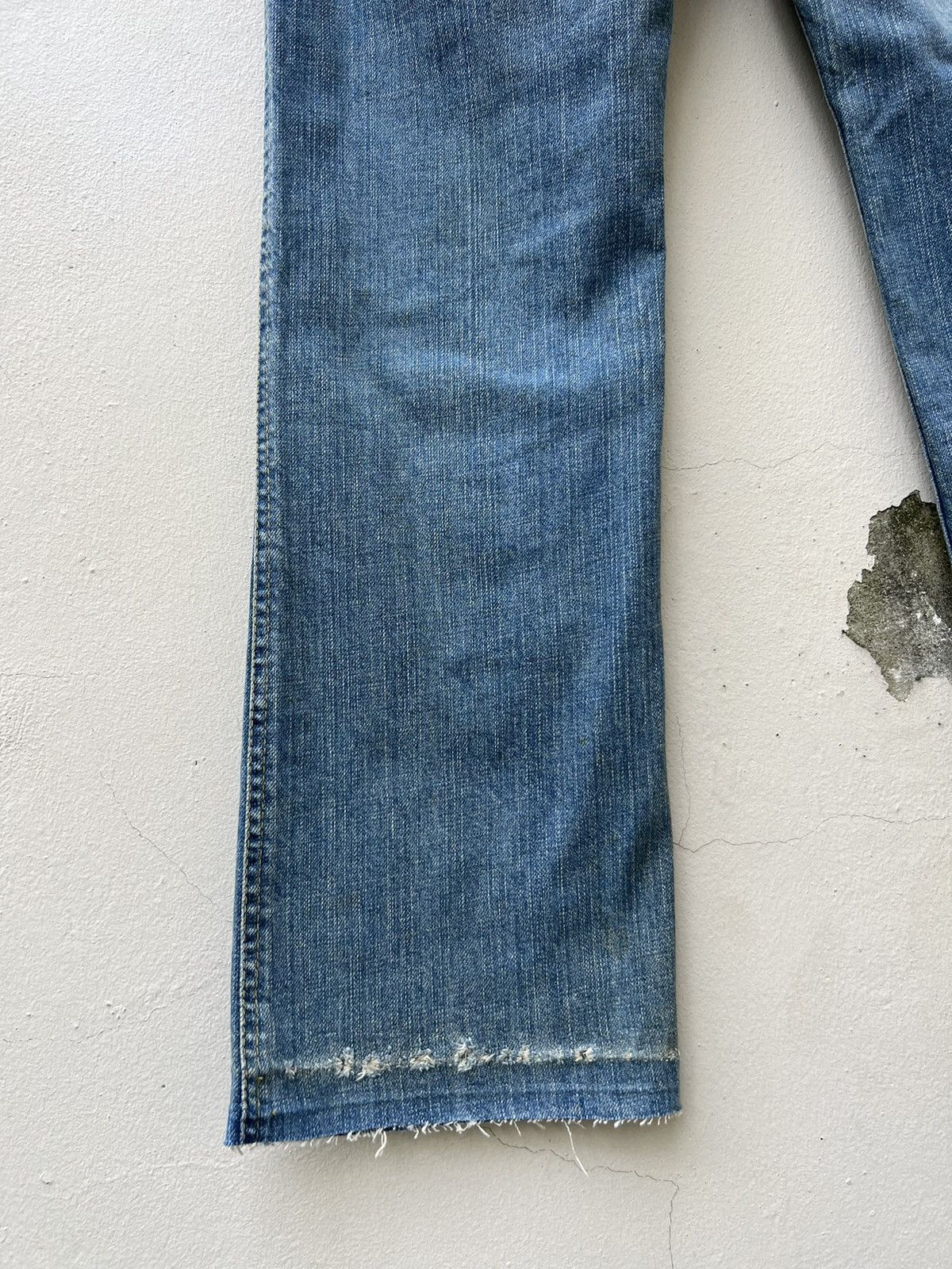 Nicole Club Vintage Nicole Club For Men Faded Dirty Denim Flare Jeans Size US 30 / EU 46 - 17 Thumbnail