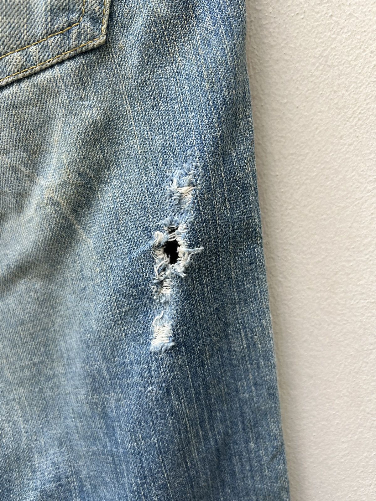 Nicole Club Vintage Nicole Club For Men Faded Dirty Denim Flare Jeans Size US 30 / EU 46 - 20 Thumbnail