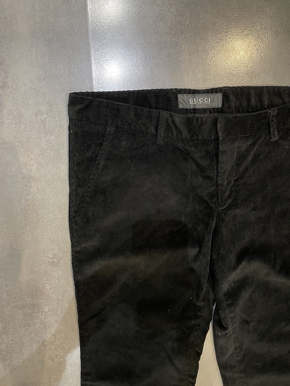 Gucci FW08 Gucci Black Corduroy Casual Pants Size US 36 / EU 52 - 7 Thumbnail
