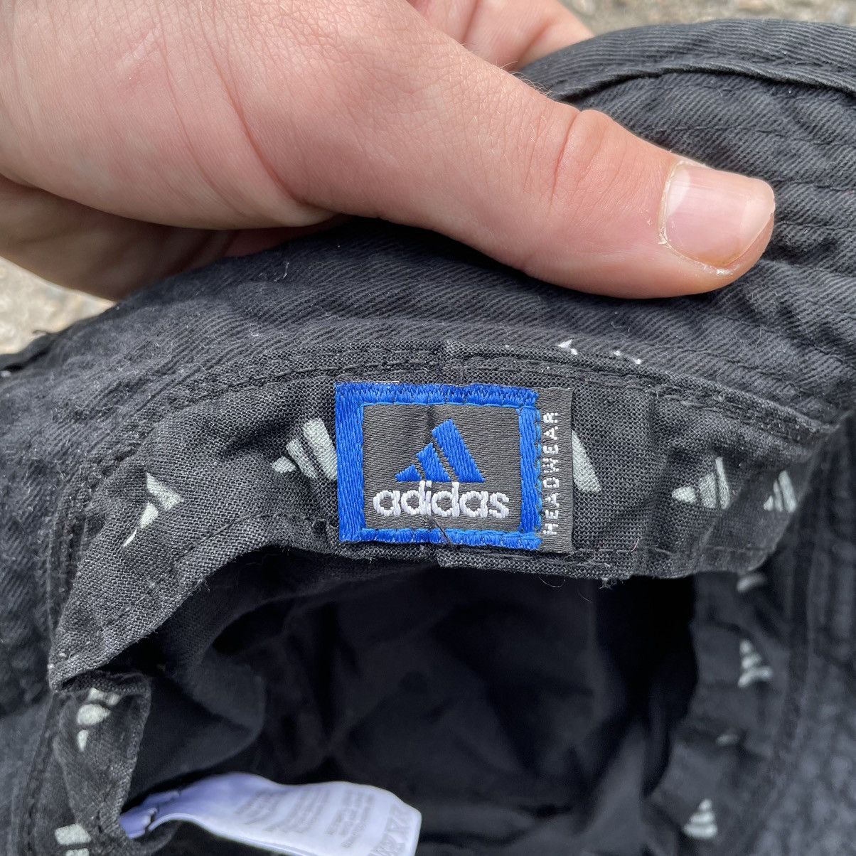 Vintage Vintage Adidas Bucket Hat Y2K Streetwear Skate Baggy Logo OS Size ONE SIZE - 3 Thumbnail