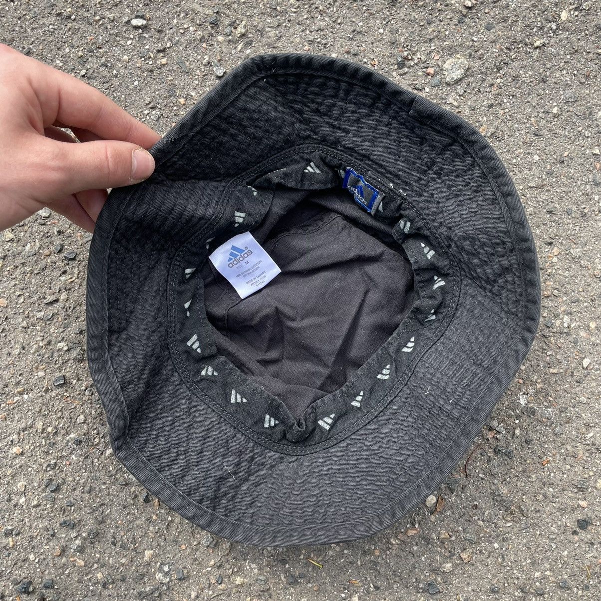 Vintage Vintage Adidas Bucket Hat Y2K Streetwear Skate Baggy Logo OS Size ONE SIZE - 2 Thumbnail
