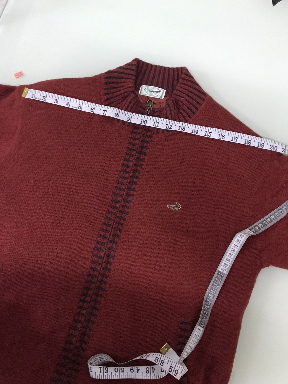 Japanese Brand Vintage Crocodile Minimalist Knit Jacket Size US L / EU 52-54 / 3 - 21 Thumbnail