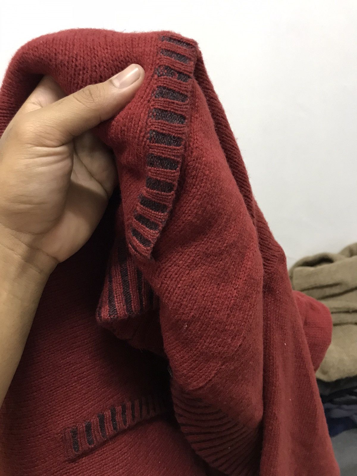 Japanese Brand Vintage Crocodile Minimalist Knit Jacket Size US L / EU 52-54 / 3 - 15 Thumbnail
