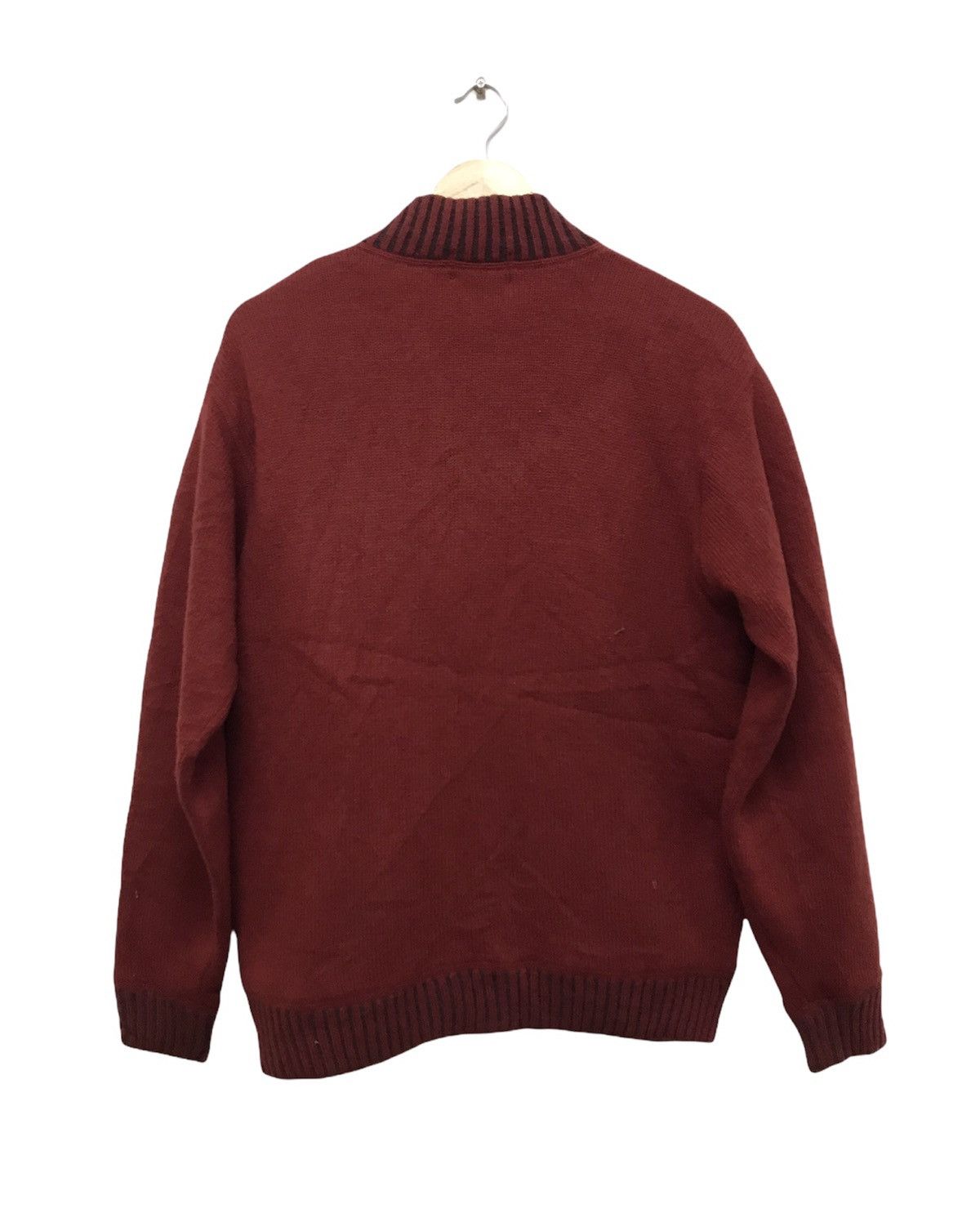 Japanese Brand Vintage Crocodile Minimalist Knit Jacket Size US L / EU 52-54 / 3 - 2 Thumbnail