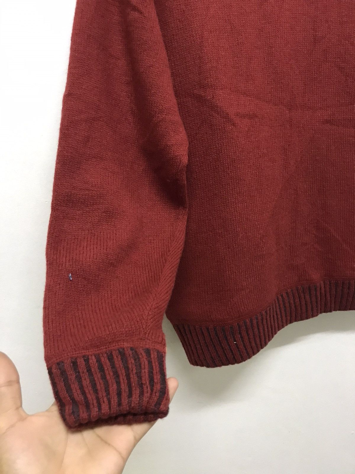 Japanese Brand Vintage Crocodile Minimalist Knit Jacket Size US L / EU 52-54 / 3 - 10 Thumbnail
