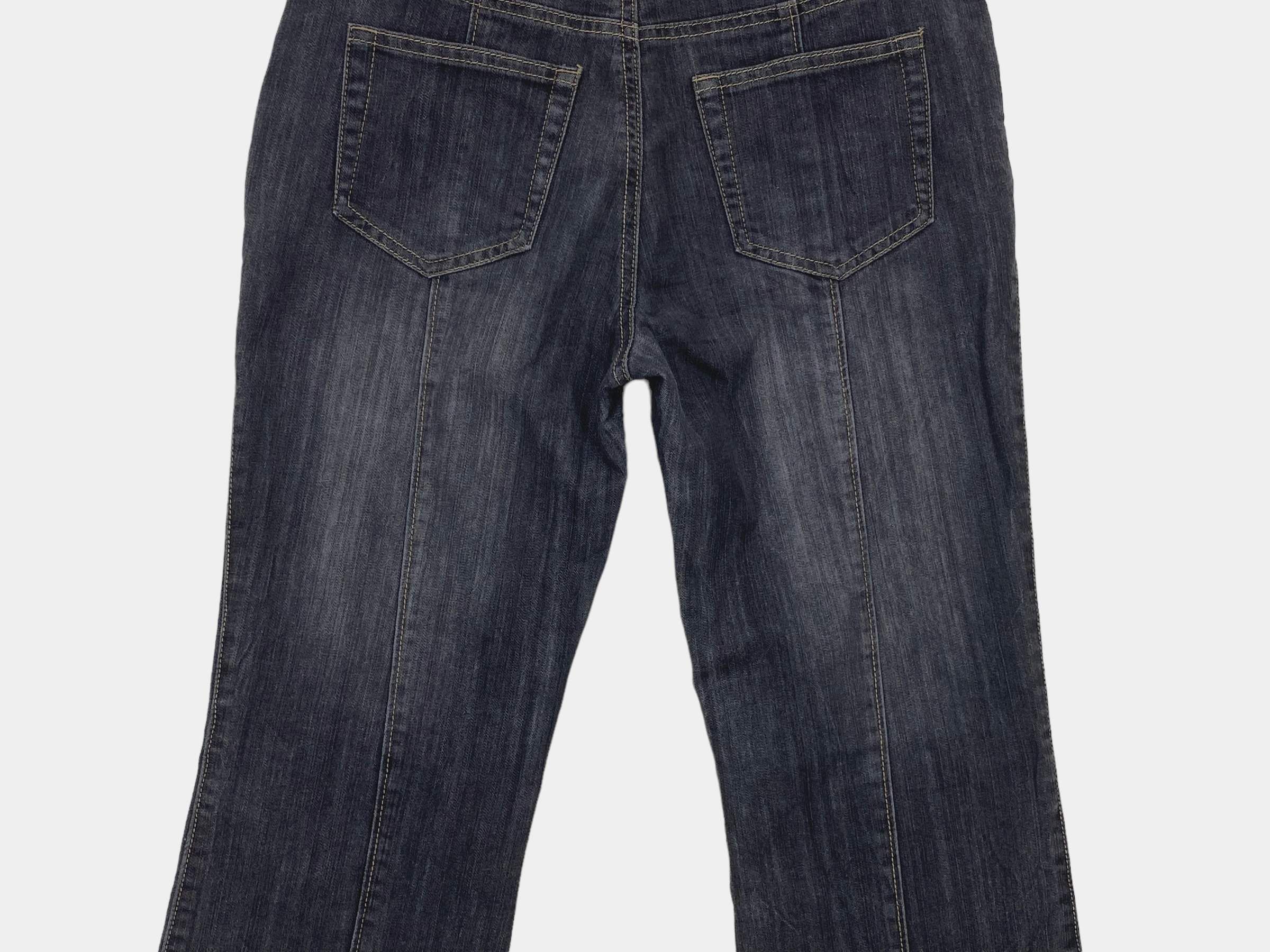 Japanese Brand Advantage+F Flare Jeans Baker Pocket Bootcut Jeans Size 29" - 7 Thumbnail