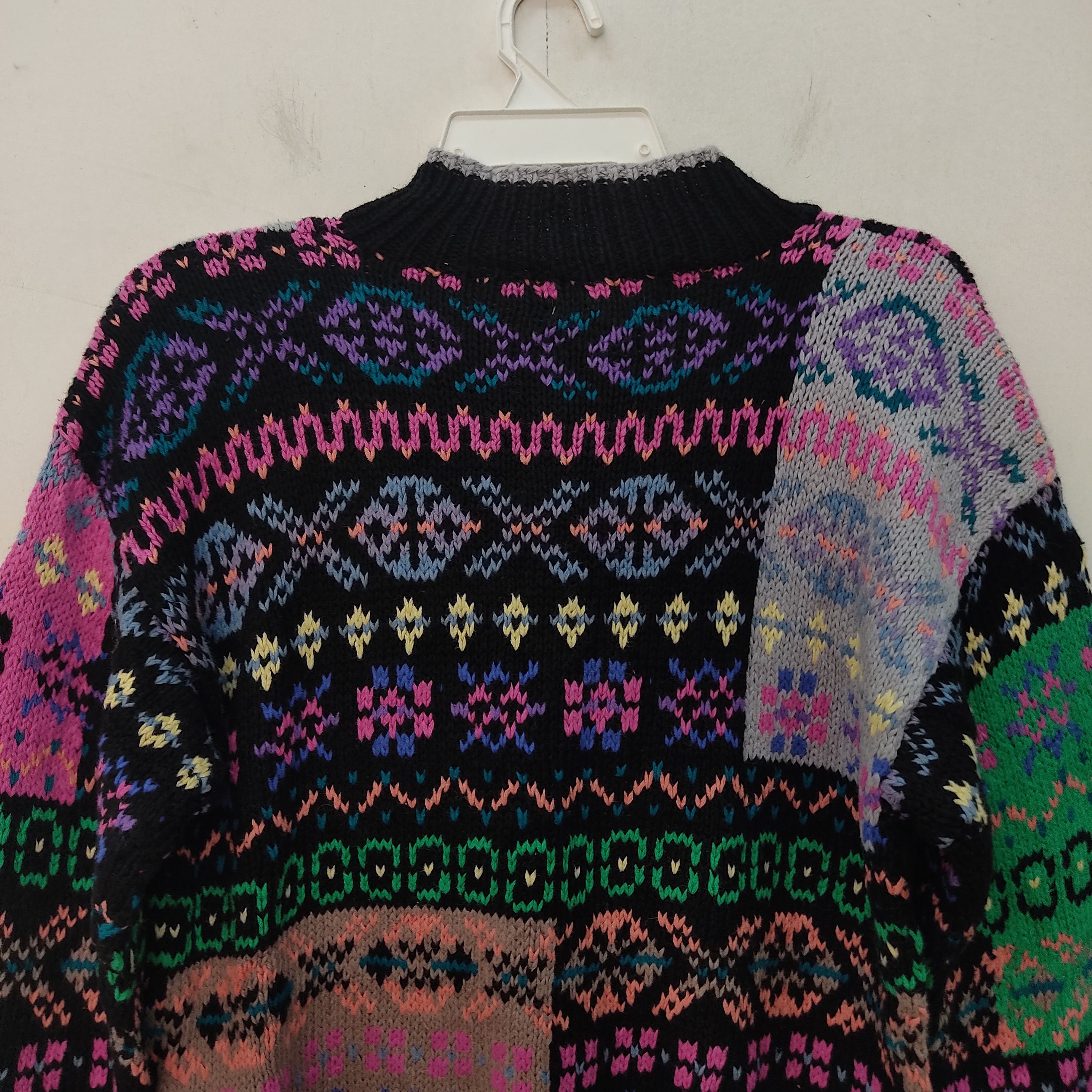 Aran Isles Knitwear NOS Northern Isles Hand Knit Multicolour Cardigan Knitwear Size US M / EU 48-50 / 2 - 7 Thumbnail