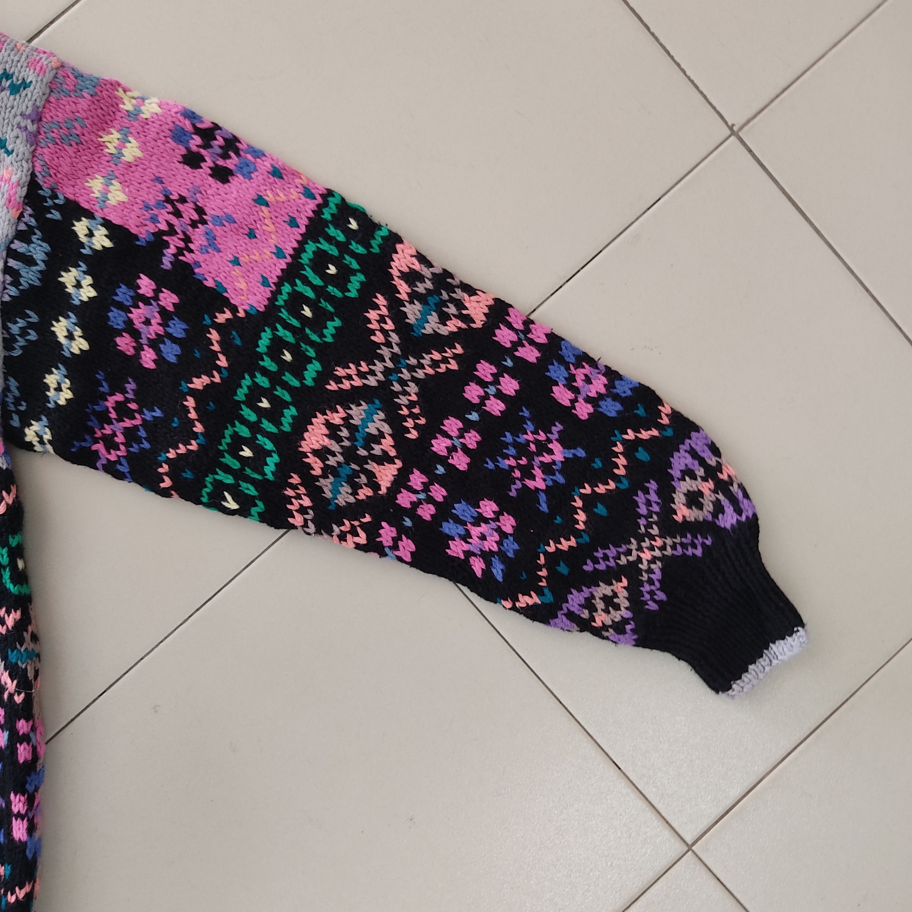 Aran Isles Knitwear NOS Northern Isles Hand Knit Multicolour Cardigan Knitwear Size US M / EU 48-50 / 2 - 15 Thumbnail