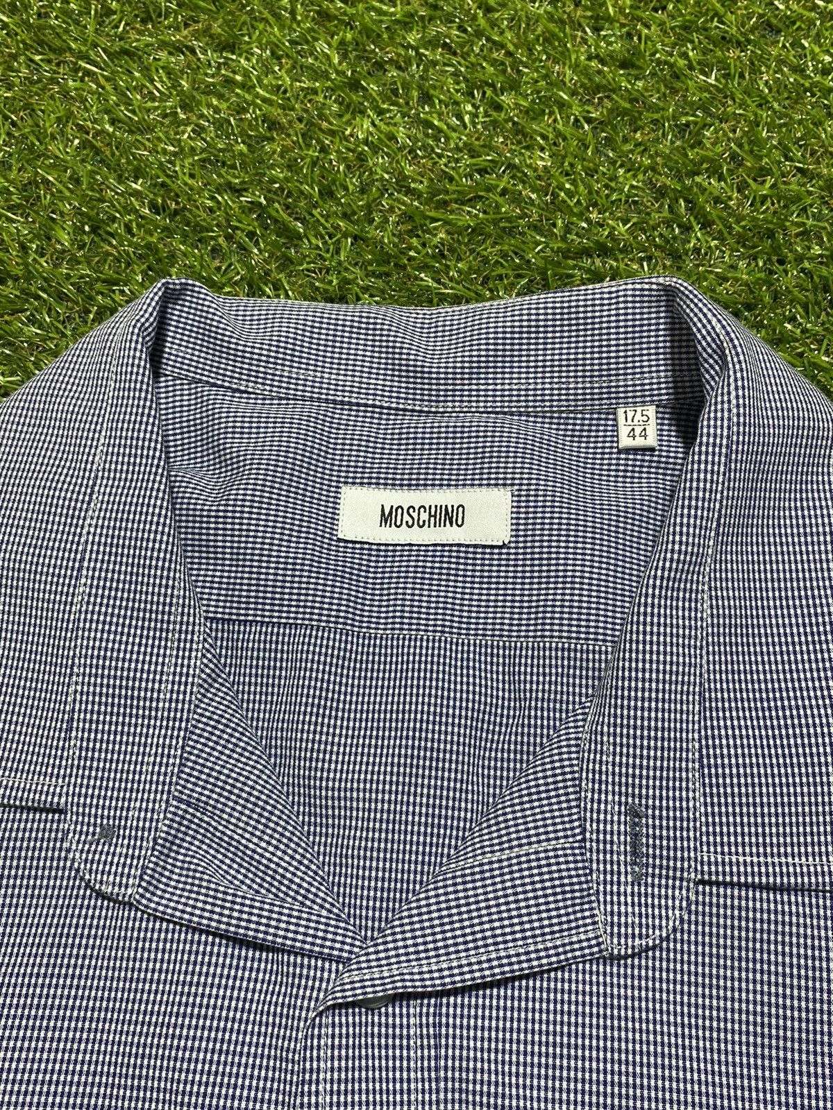 Moschino Vintage Y2k Moschino shirt streetwear small logo size L Size US L / EU 52-54 / 3 - 3 Thumbnail