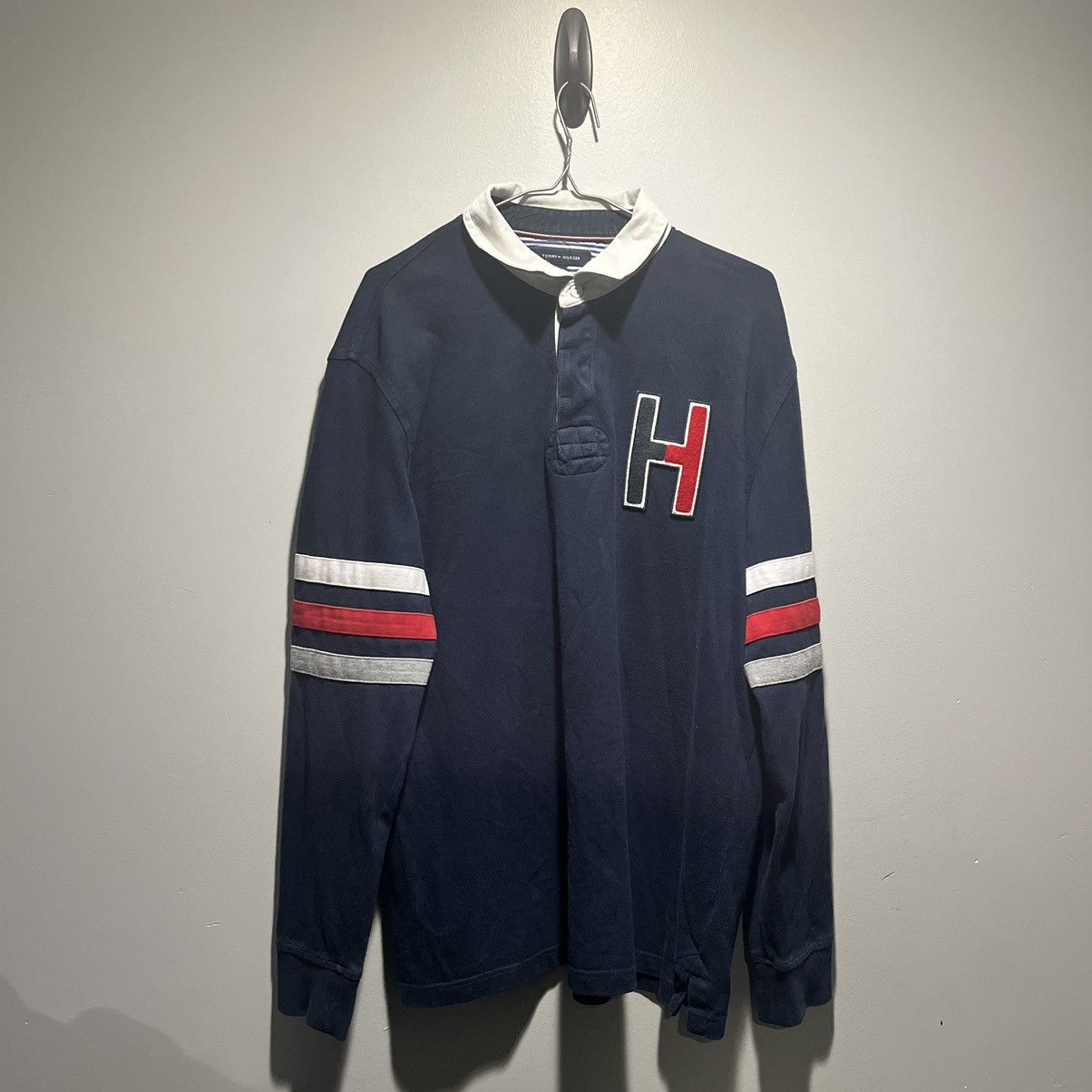 Tommy Hilfiger 49ers Connor Oversized Rugby Long Sleeve Polo