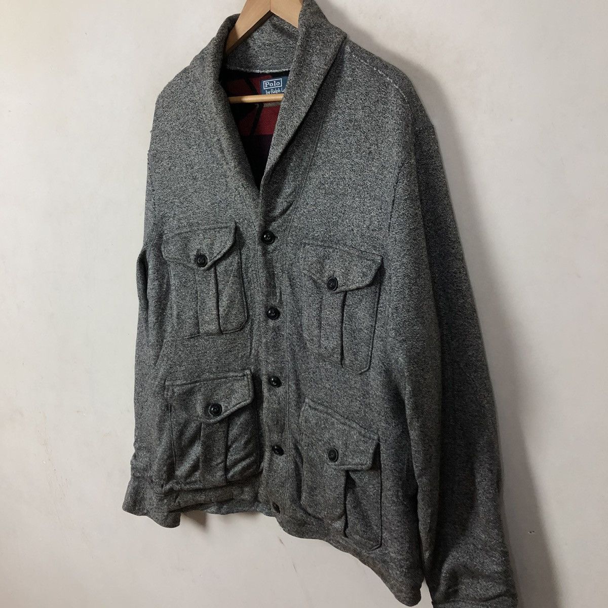Polo Ralph Lauren 🔥90s VINTAGE CARDIGAN POLO RALPH LAUREN NAVAJO AZTEC LINING Size US M / EU 48-50 / 2 - 4 Thumbnail