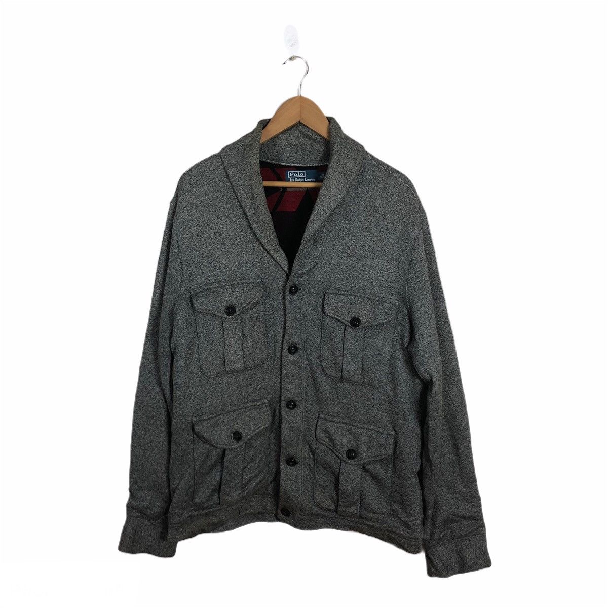 Polo Ralph Lauren 🔥90s VINTAGE CARDIGAN POLO RALPH LAUREN NAVAJO AZTEC LINING Size US M / EU 48-50 / 2 - 2 Thumbnail