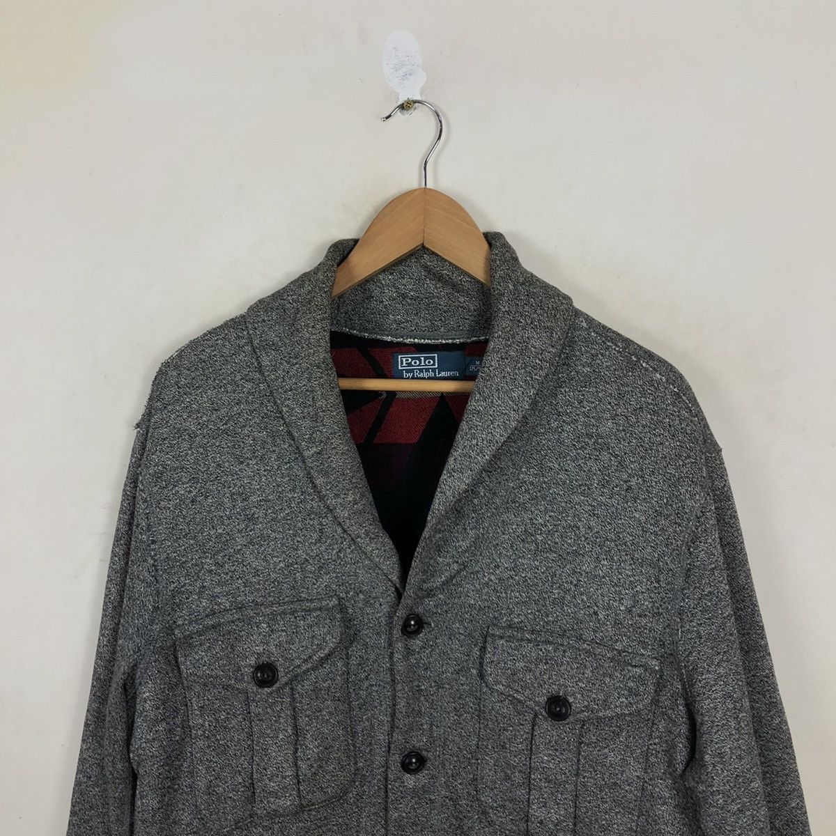 Polo Ralph Lauren 🔥90s VINTAGE CARDIGAN POLO RALPH LAUREN NAVAJO AZTEC LINING Size US M / EU 48-50 / 2 - 3 Thumbnail