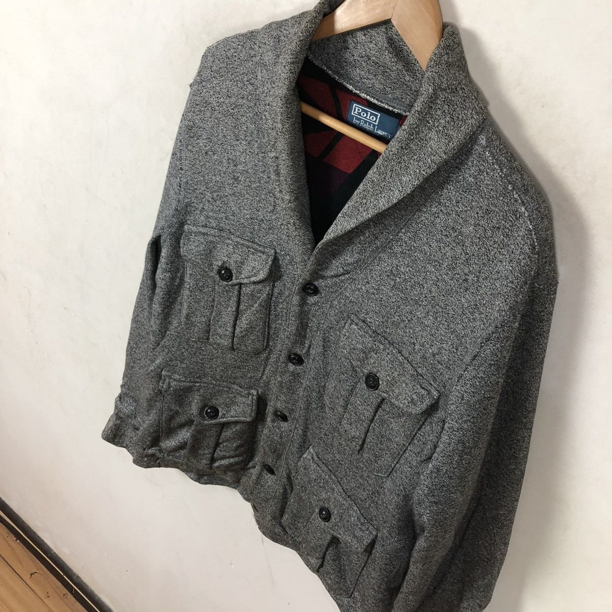 Polo Ralph Lauren 🔥90s VINTAGE CARDIGAN POLO RALPH LAUREN NAVAJO AZTEC LINING Size US M / EU 48-50 / 2 - 5 Thumbnail