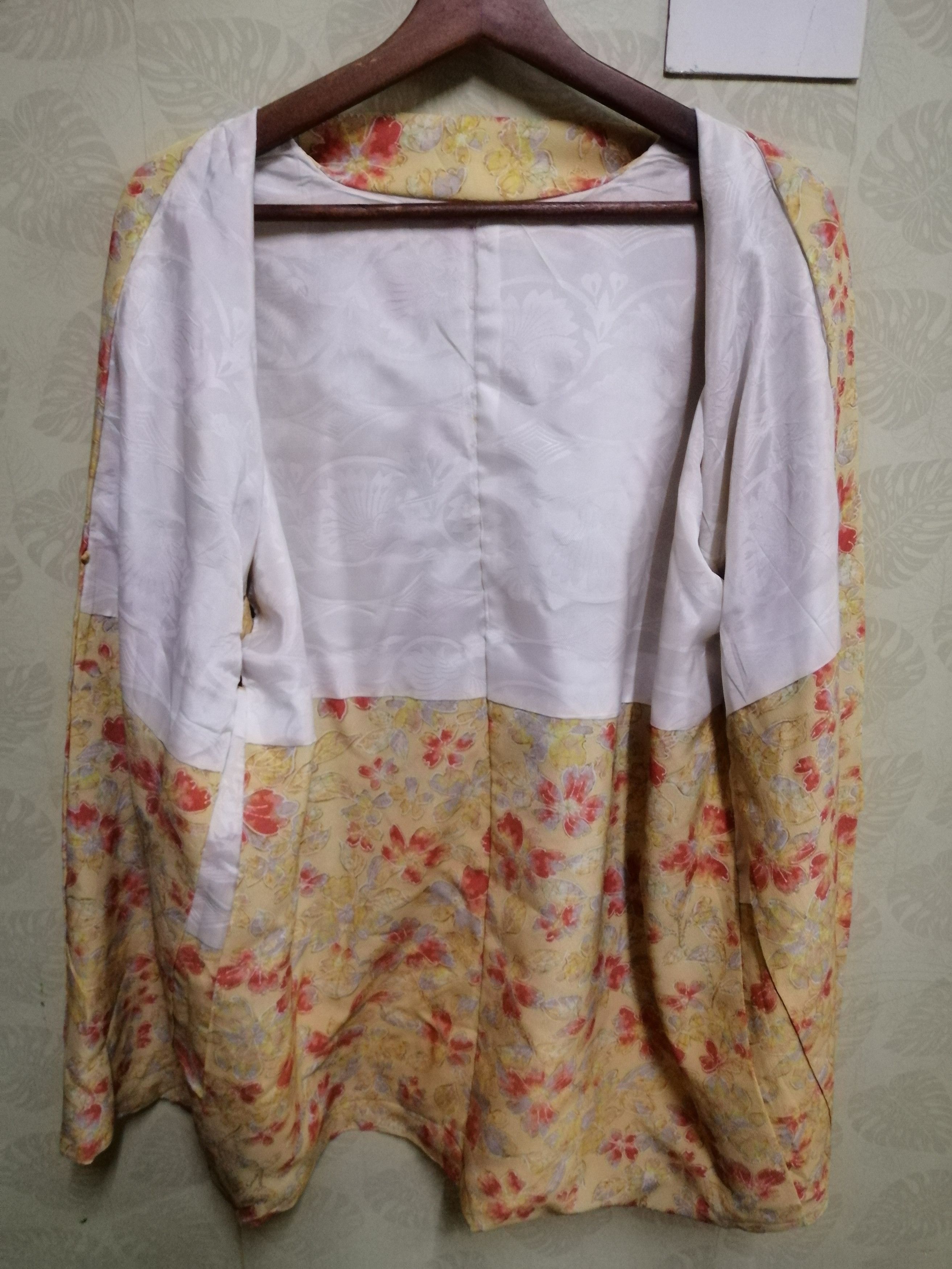 Japanese Brand floral kimono noragi haori hanten jinbei jacket KPD2 Size US L / EU 52-54 / 3 - 5 Thumbnail