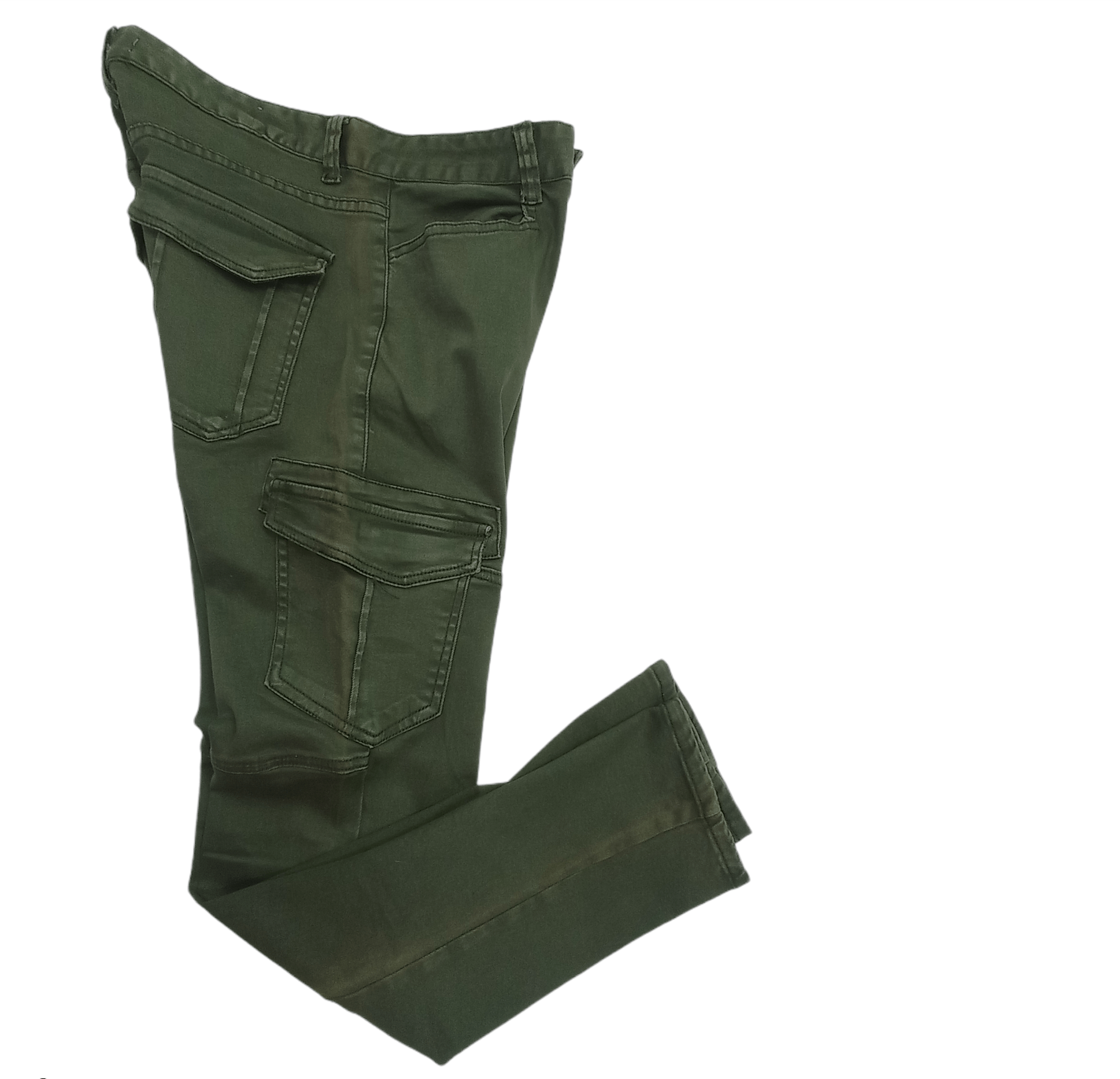 Japanese Brand D Place Japanese Cargo Pants Size US 31 - 3 Thumbnail
