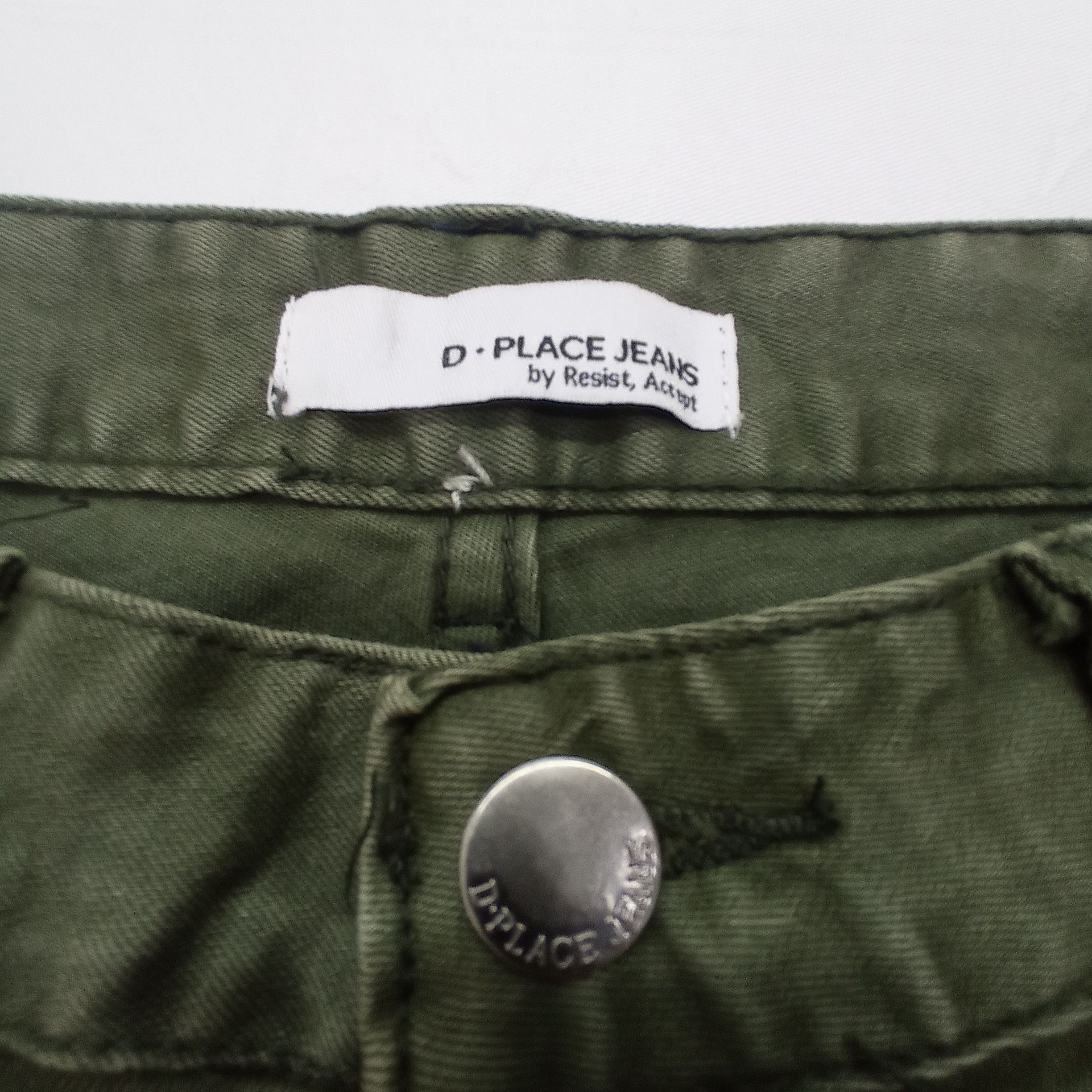 Japanese Brand D Place Japanese Cargo Pants Size US 31 - 6 Thumbnail