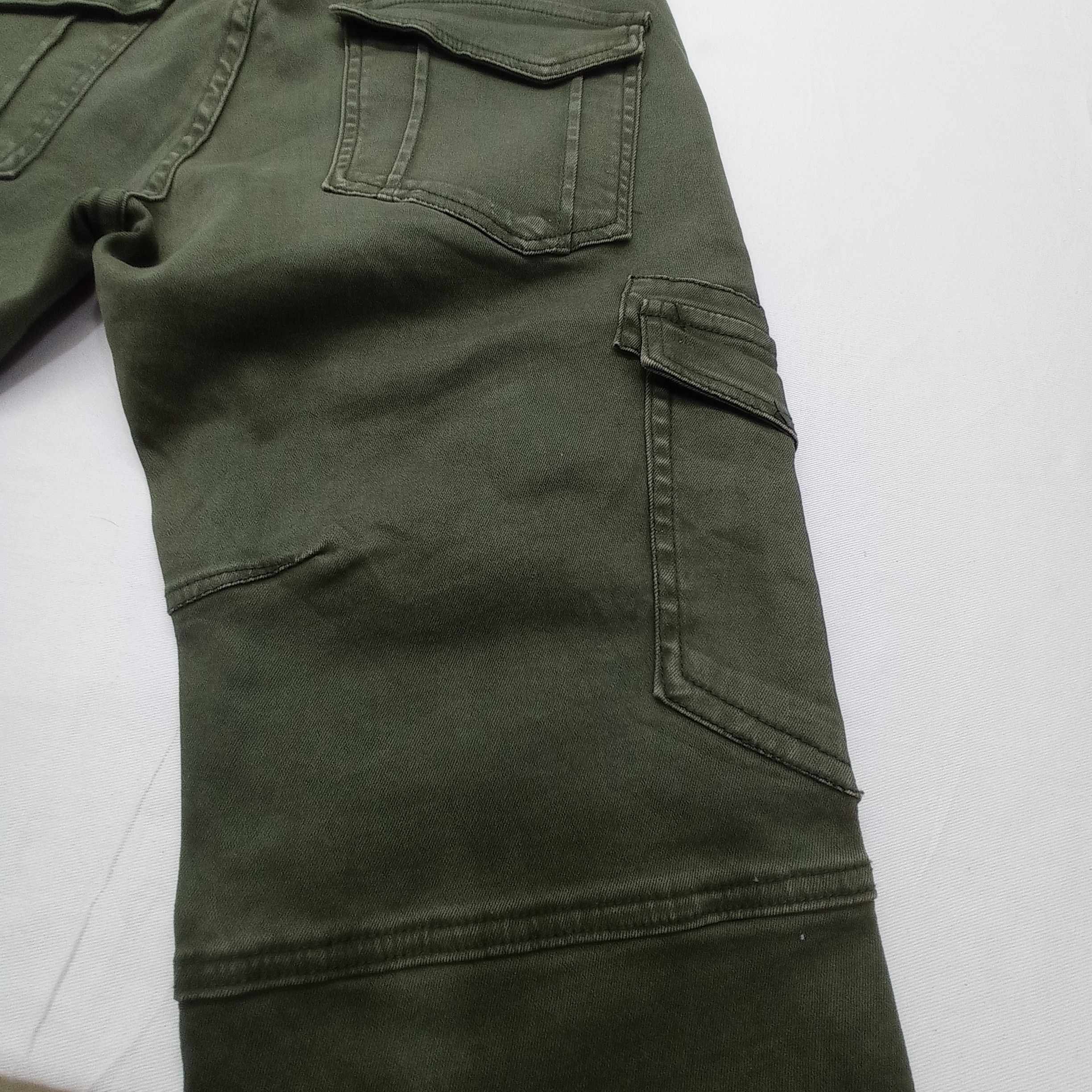 Japanese Brand D Place Japanese Cargo Pants Size US 31 - 9 Thumbnail