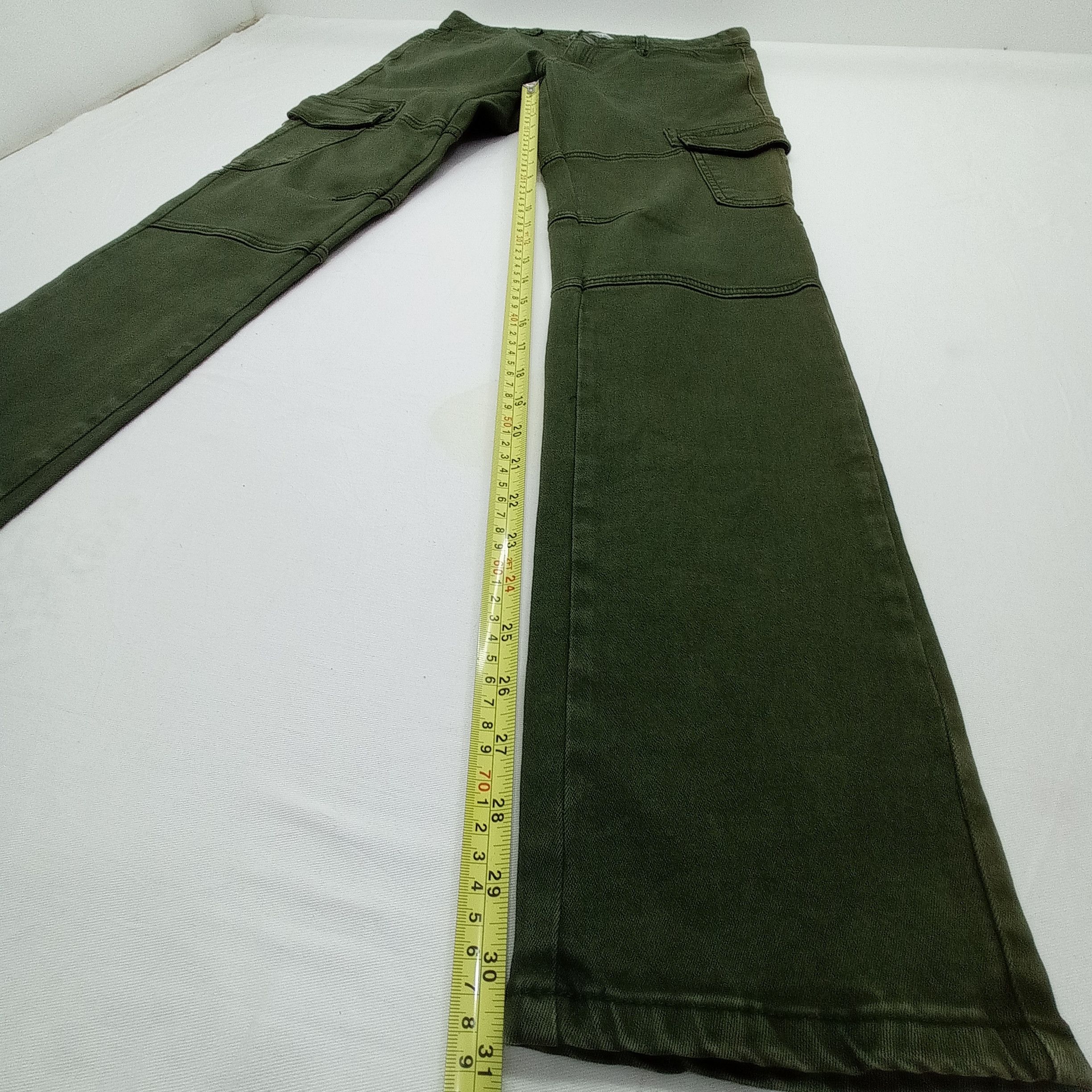Japanese Brand D Place Japanese Cargo Pants Size US 31 - 12 Thumbnail