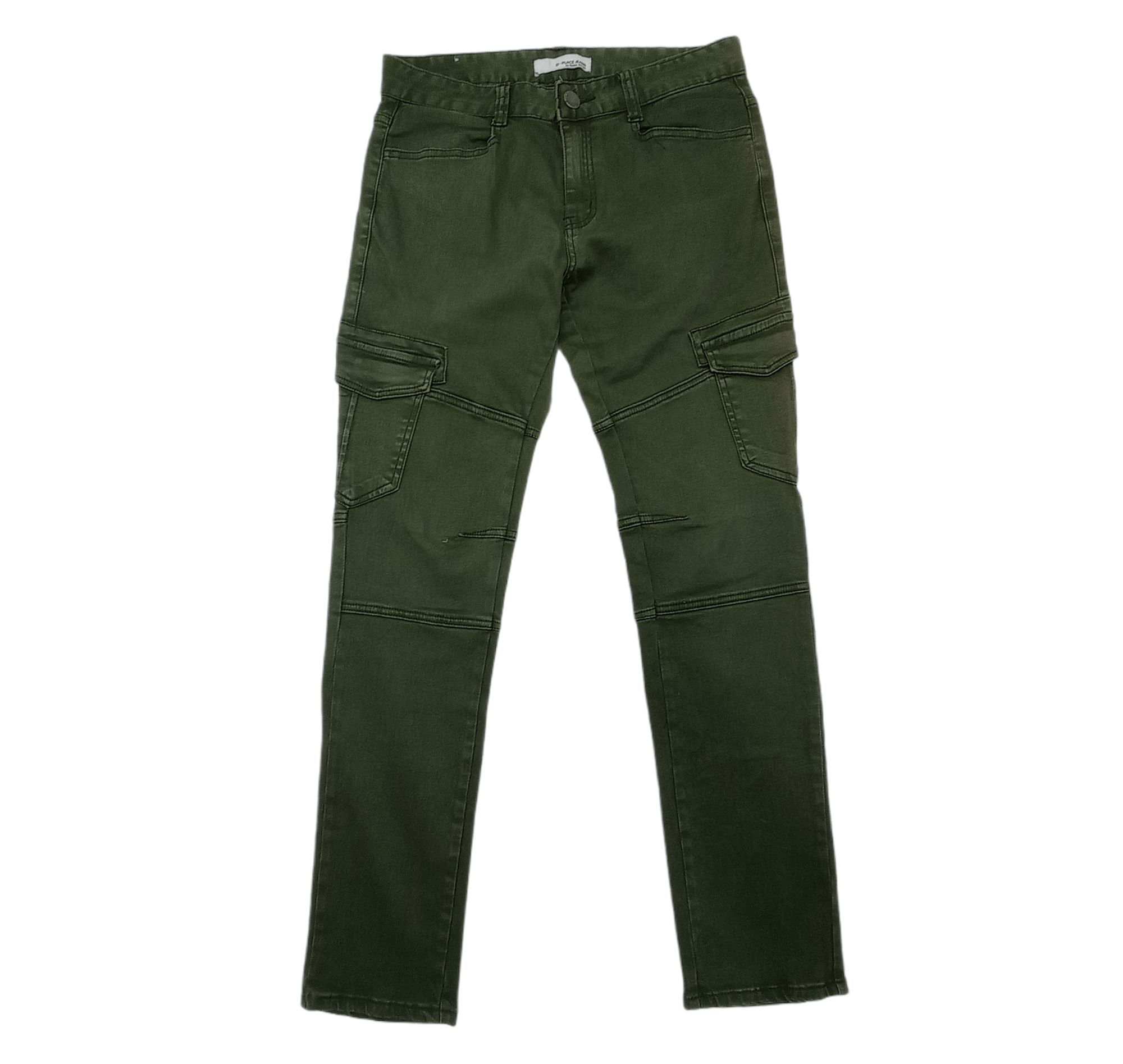 Japanese Brand D Place Japanese Cargo Pants Size US 31 - 1 Thumbnail