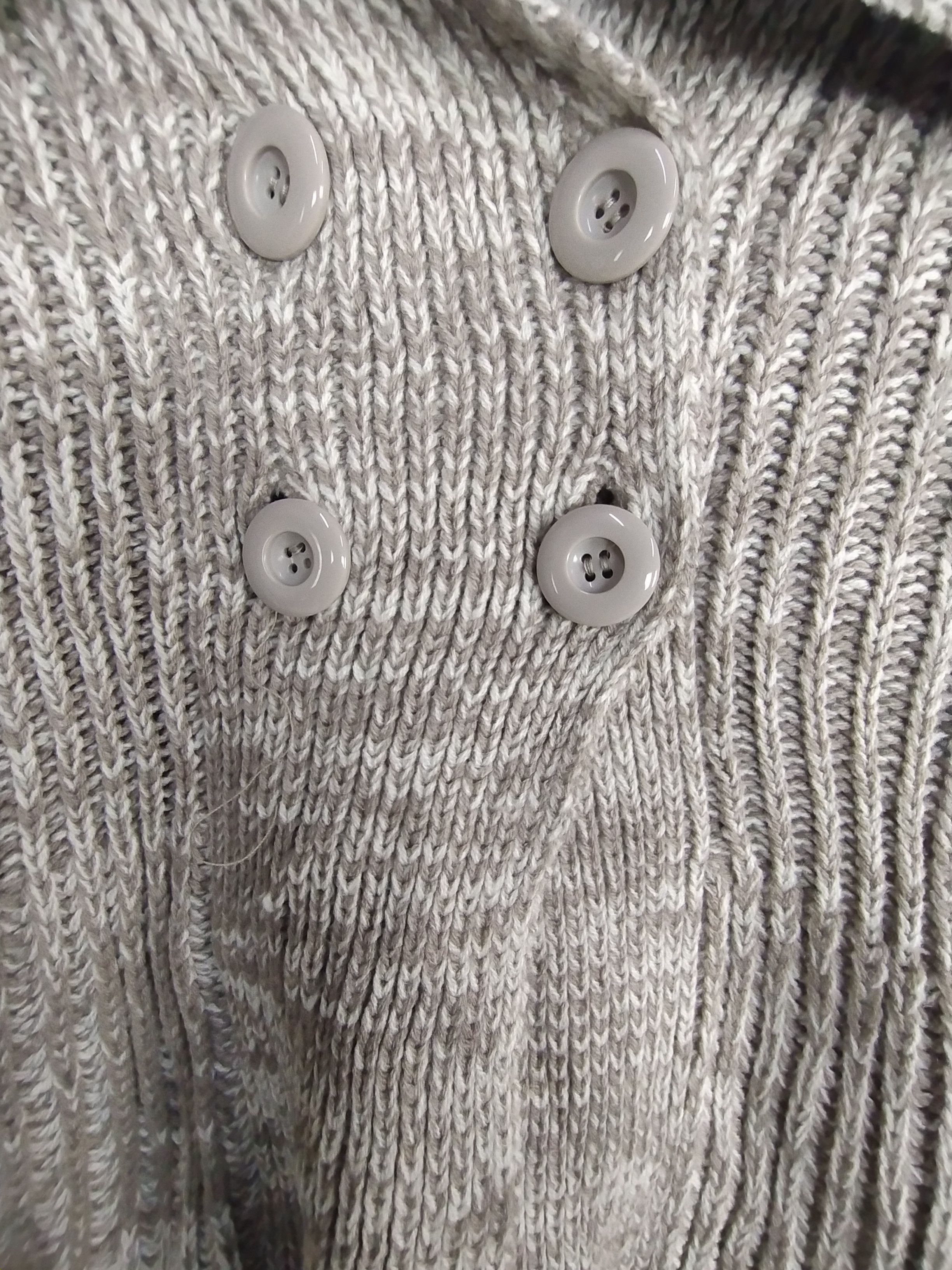 Homespun Knitwear × Japanese Brand Putielal gray japan cardigan knitwear #S025 Size M / US 6-8 / IT 42-44 - 7 Thumbnail