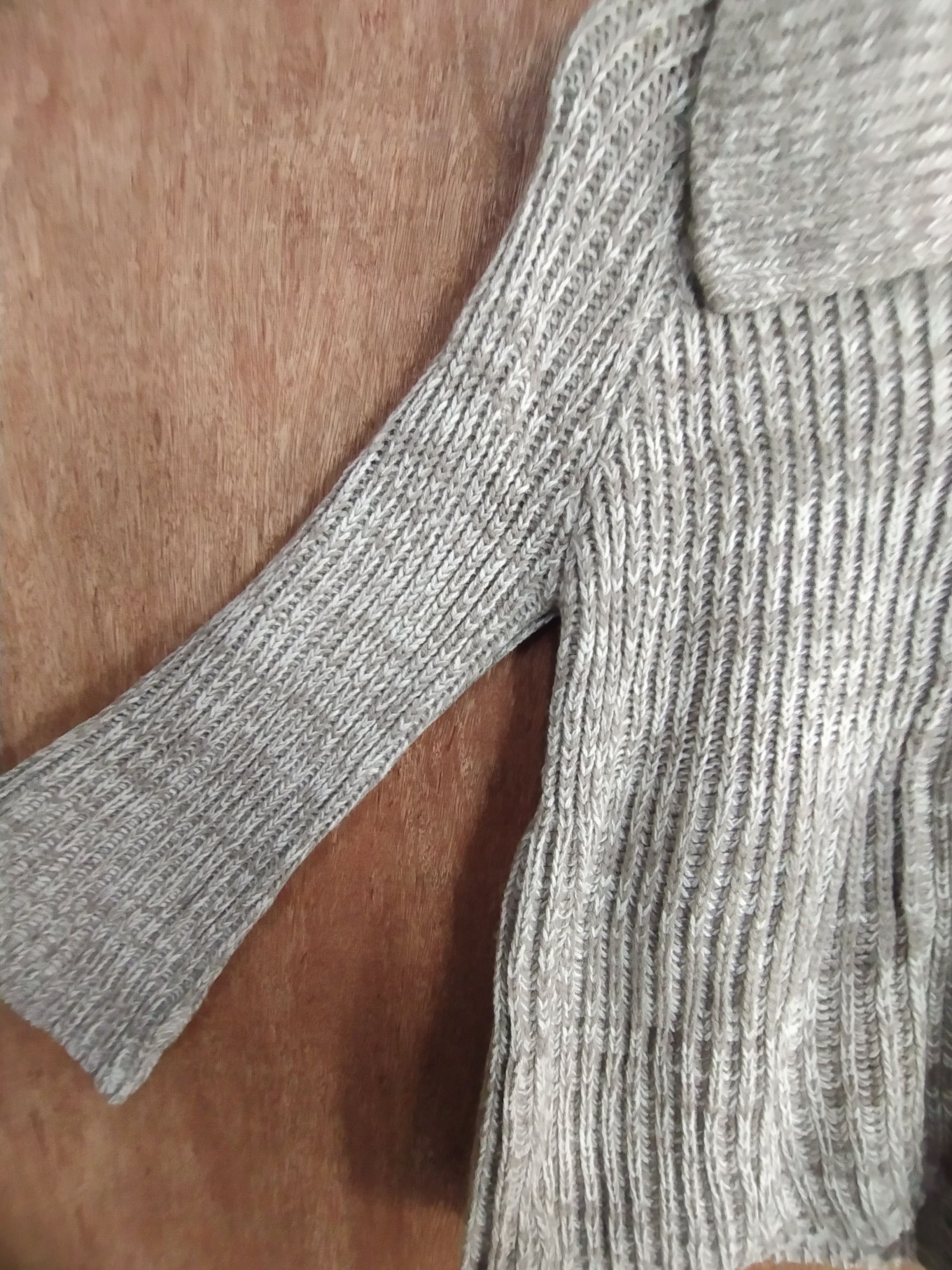 Homespun Knitwear × Japanese Brand Putielal gray japan cardigan knitwear #S025 Size M / US 6-8 / IT 42-44 - 5 Thumbnail