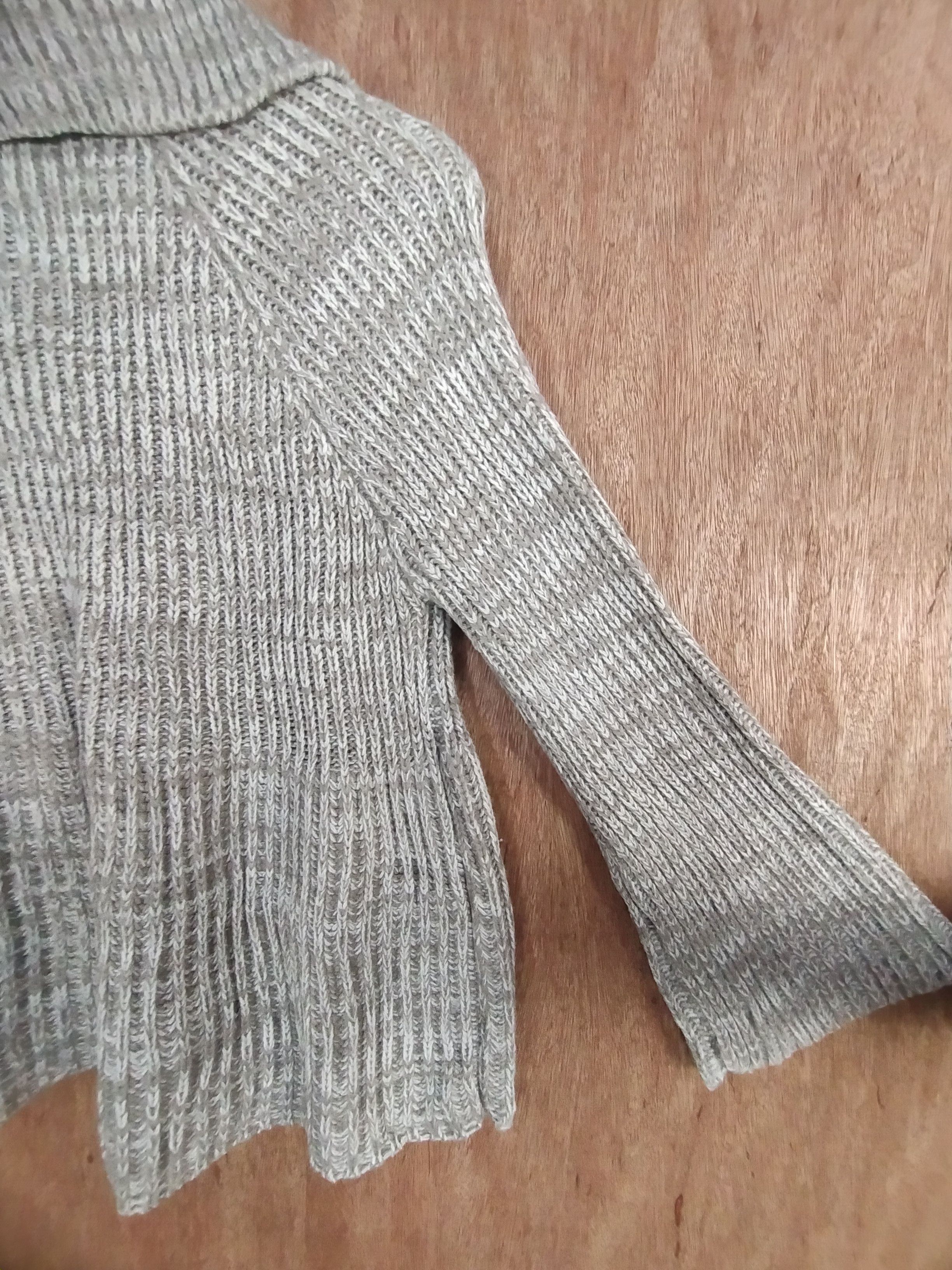 Homespun Knitwear × Japanese Brand Putielal gray japan cardigan knitwear #S025 Size M / US 6-8 / IT 42-44 - 9 Thumbnail