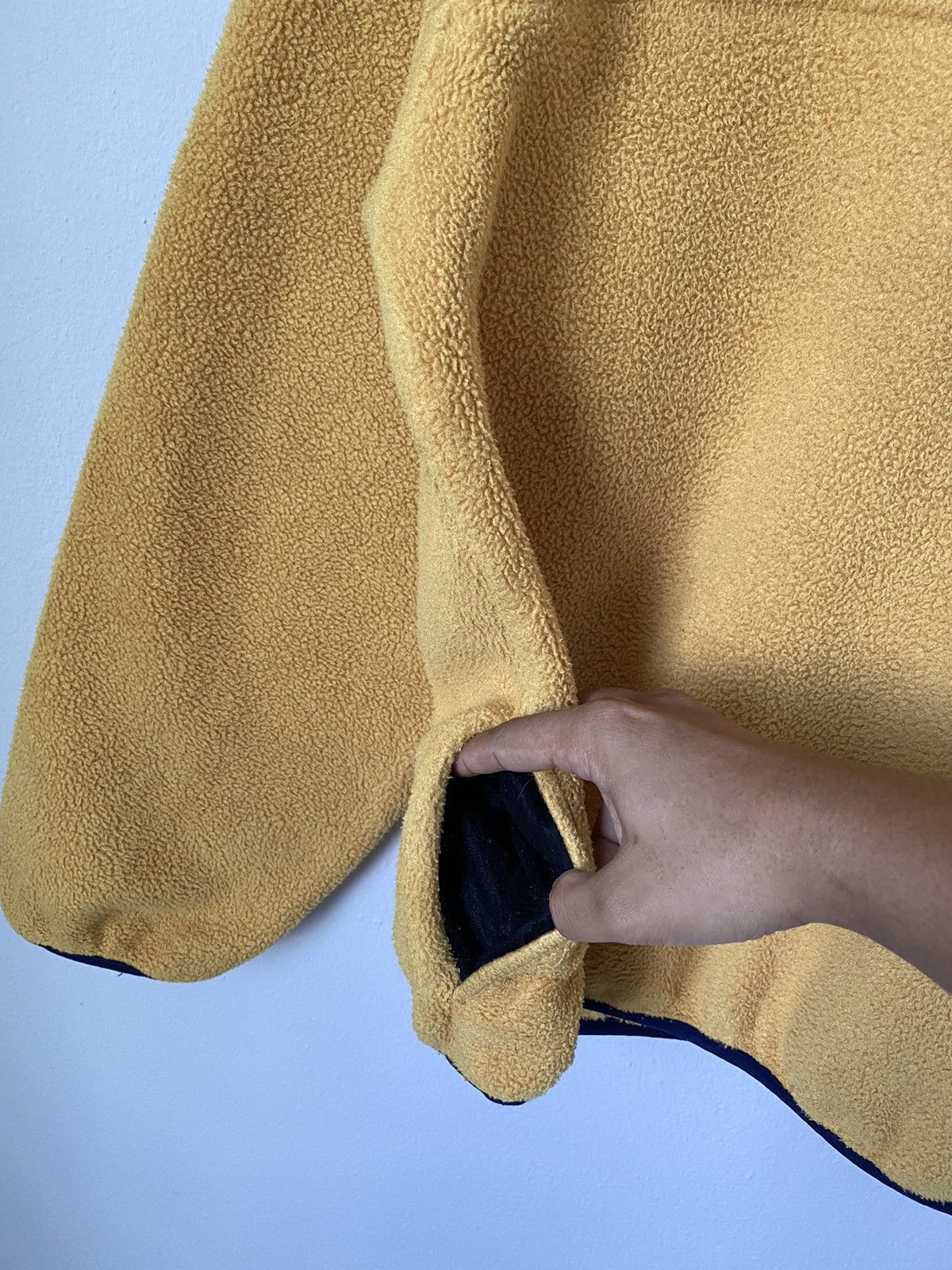 L.L. Bean × Vintage vintage 90s L.L Bean half snap button sherpa fleece jumper Size US M / EU 48-50 / 2 - 5 Thumbnail