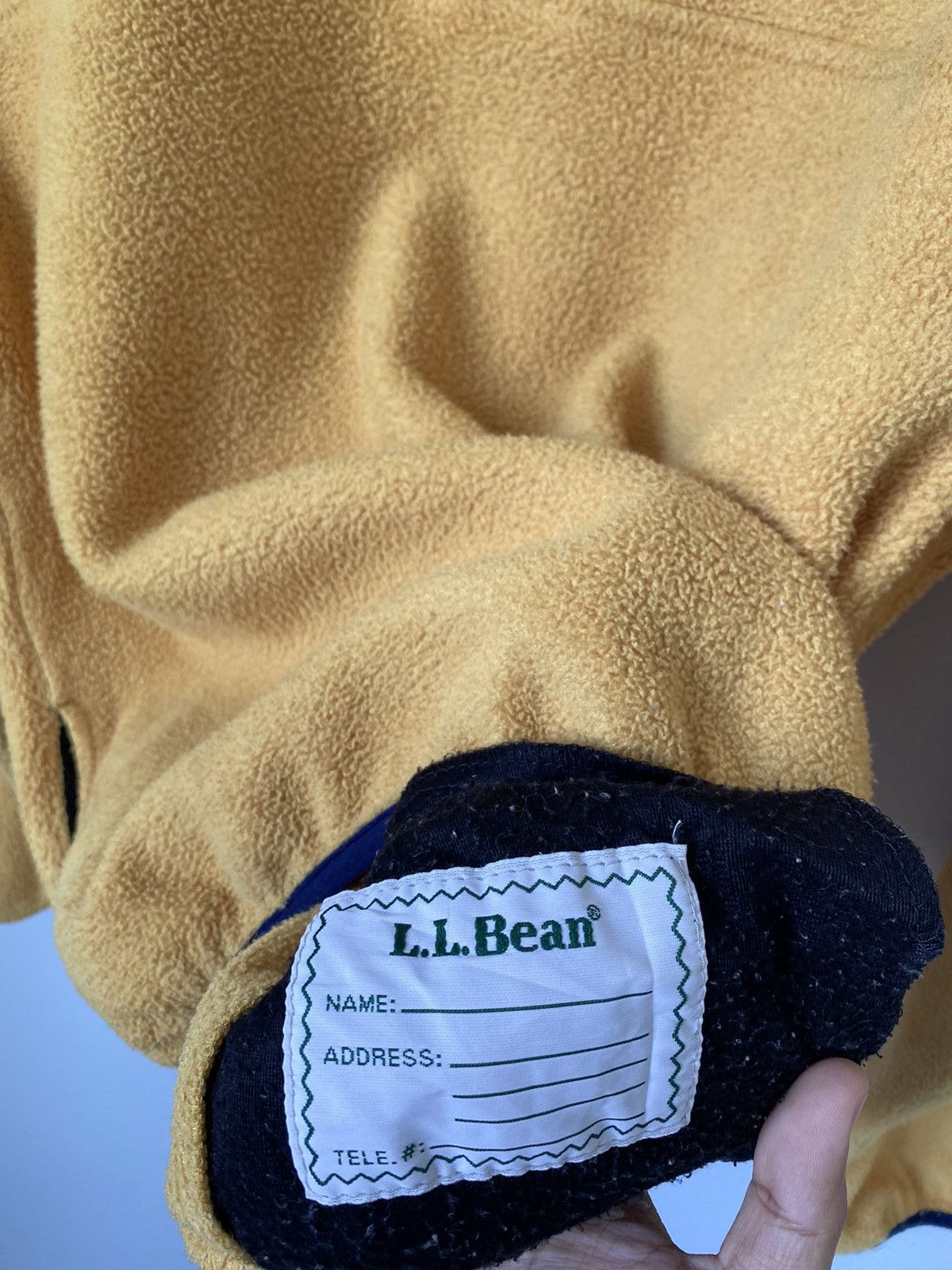 L.L. Bean × Vintage vintage 90s L.L Bean half snap button sherpa fleece jumper Size US M / EU 48-50 / 2 - 10 Thumbnail