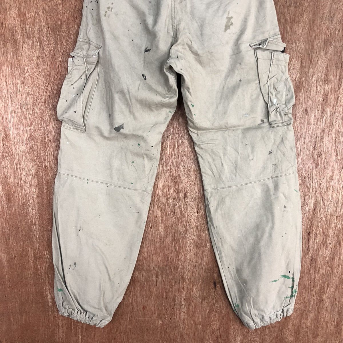 Japanese Brand Japan Brown Multipocket thrased paint Cargo Pants #c934 Size US 28 / EU 44 - 12 Thumbnail