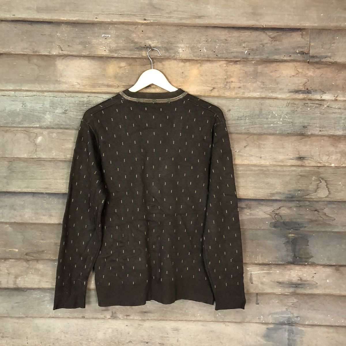 Hypebeast Konsugi japan vintage Dark Brown Cardigan #5019 Size US M / EU 48-50 / 2 - 9 Thumbnail