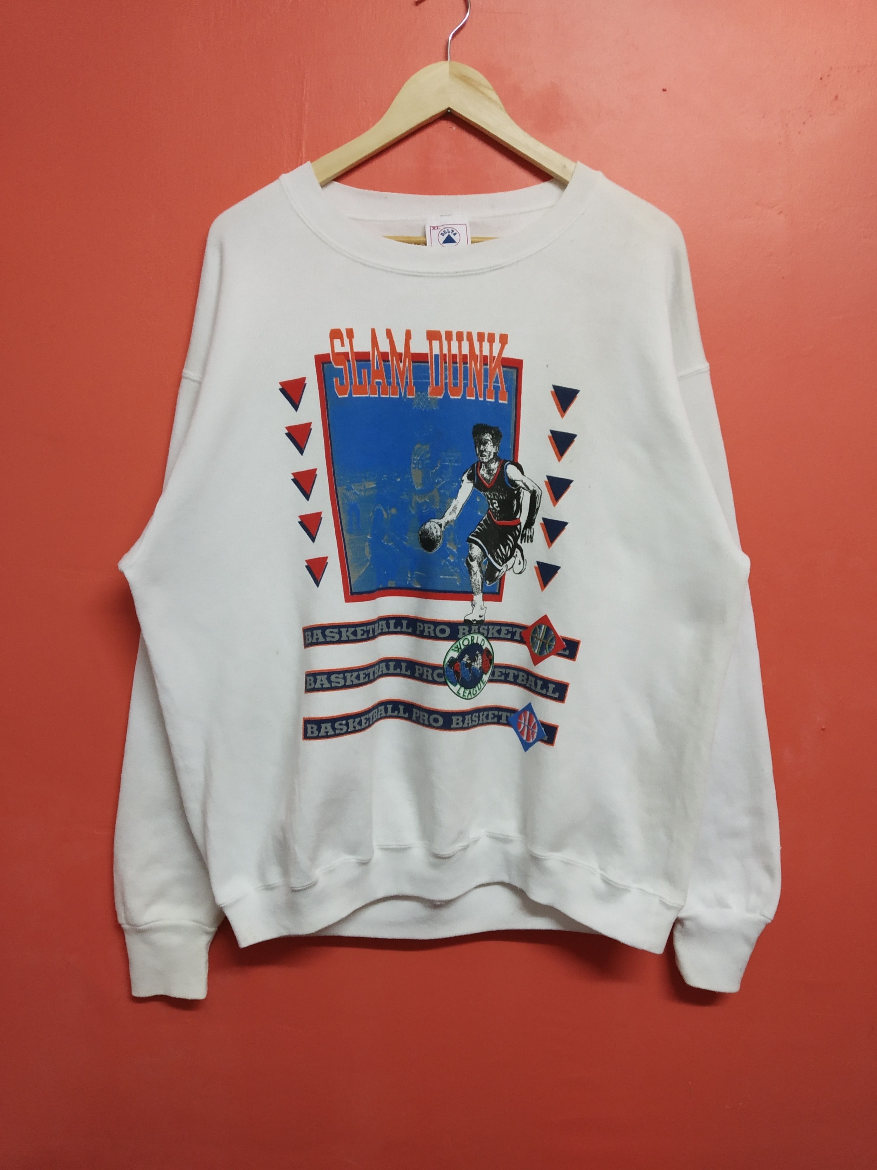 Delta × Vintage Vintage Slam dunk Sweatshirts Size US XL / EU 56 / 4 - 1 Thumbnail