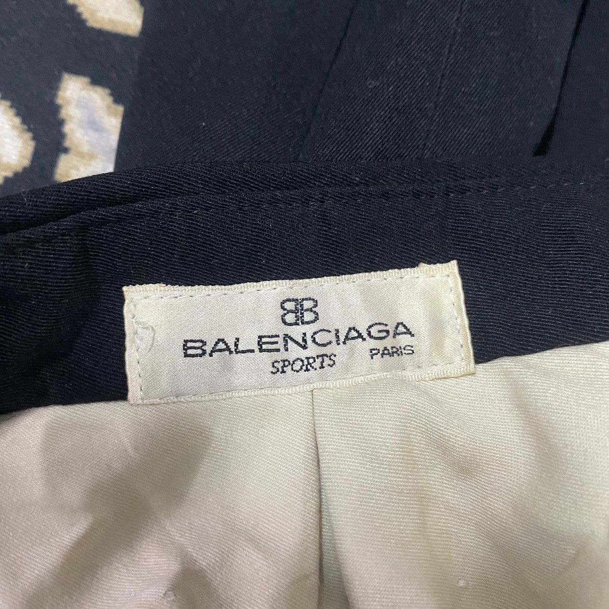 Balenciaga Vintage Balenciaga Baggy Wool Pants Size US 32 / EU 48 - 8 Thumbnail