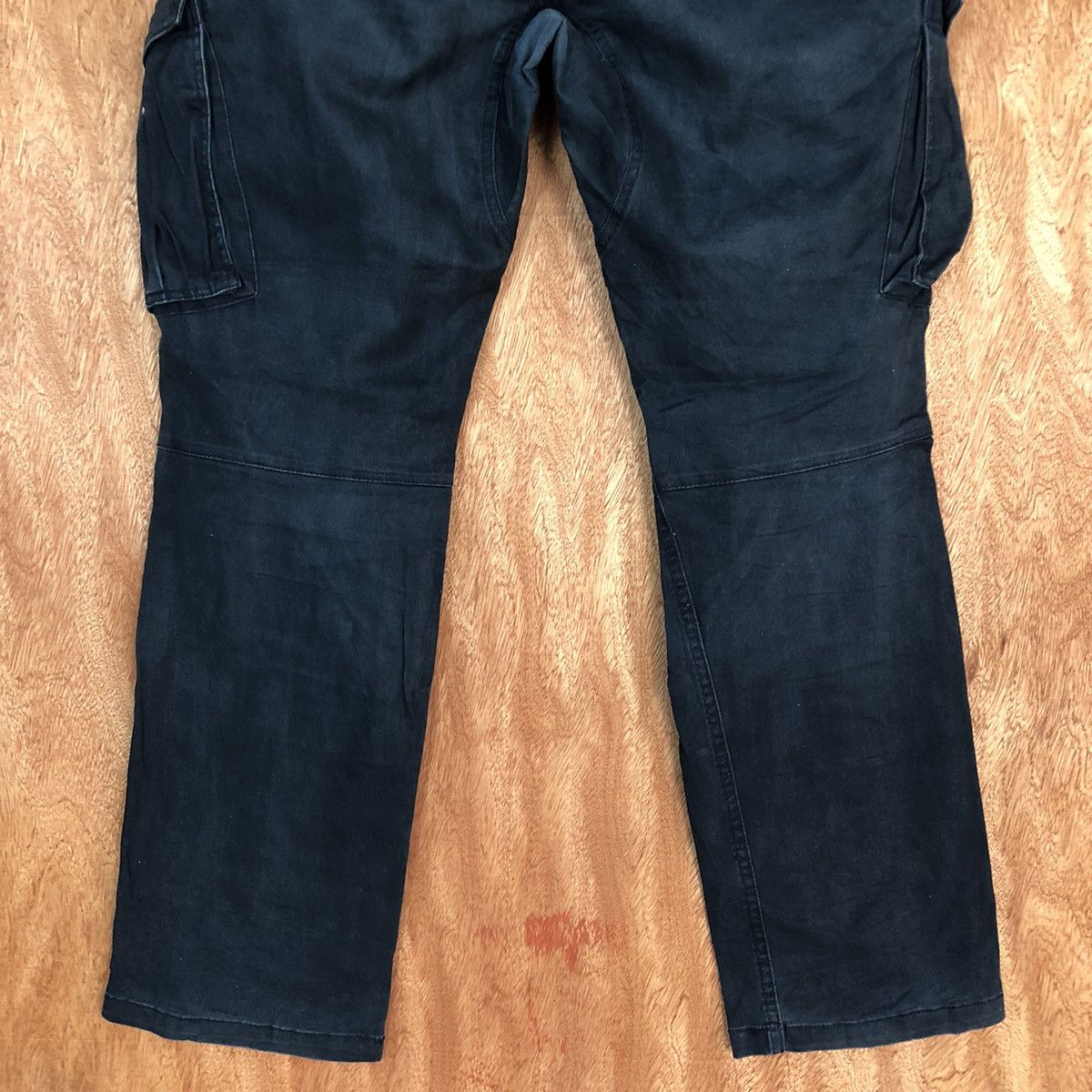 Faded Glory Geride Dark Blue Multipocket Cargo Pants #c939 Size US 33 - 11 Thumbnail