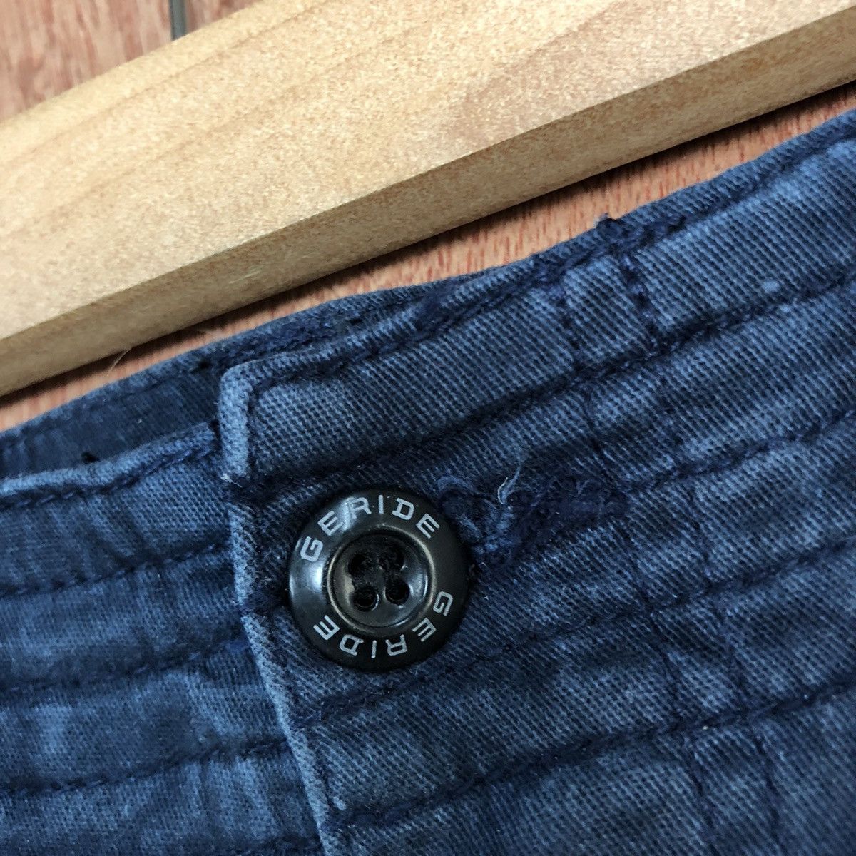 Faded Glory Geride Dark Blue Multipocket Cargo Pants #c939 Size US 33 - 7 Thumbnail