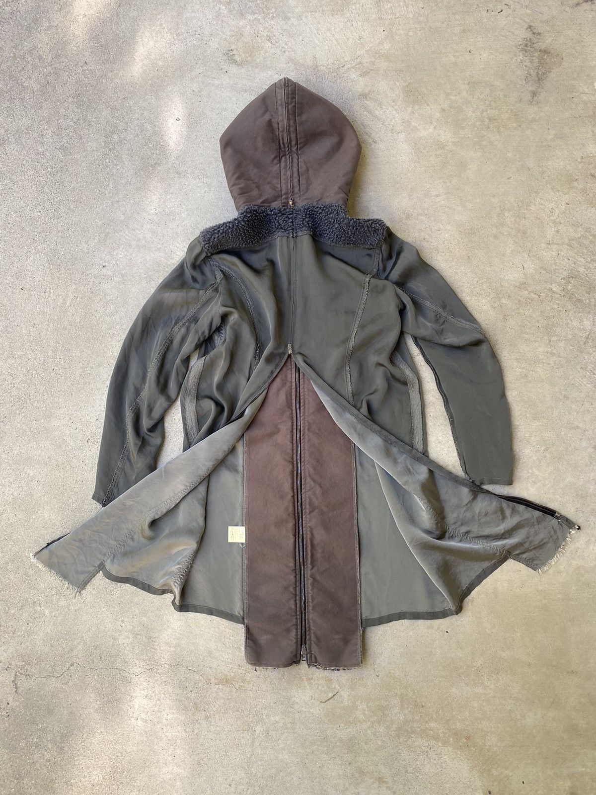 Japanese Brand The Viridi-Anne Fleece Lined Zip Hooded Coat Size US M / EU 48-50 / 2 - 4 Thumbnail