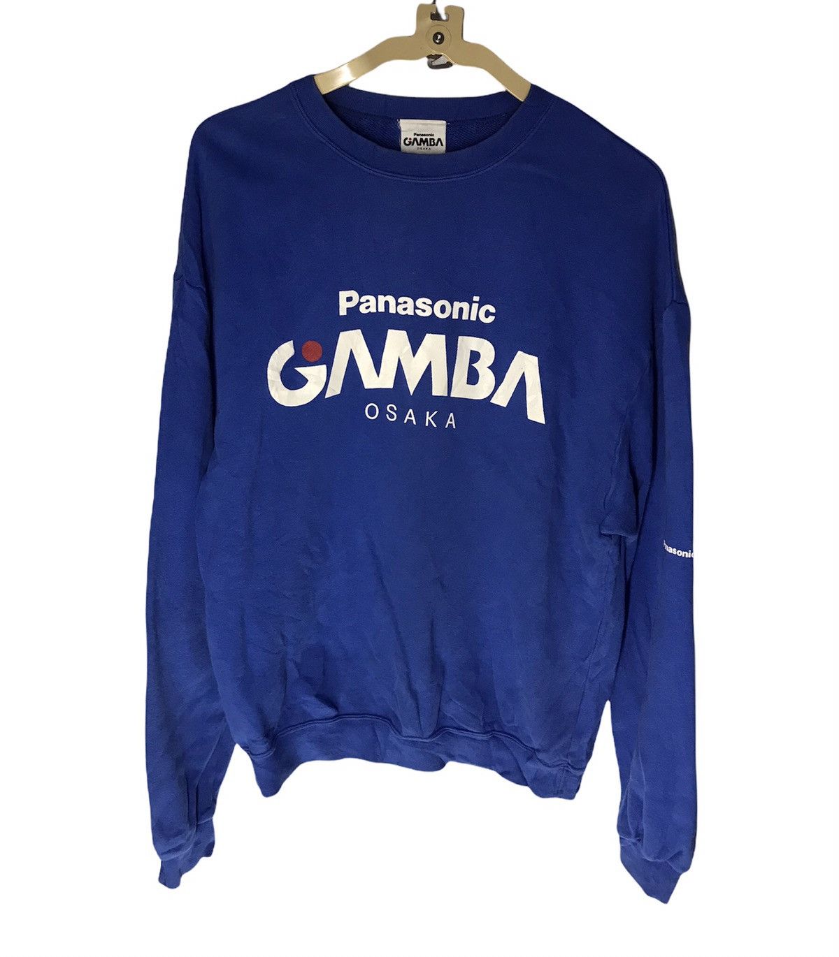 Japanese Brand Panasonic gamba Osaka crewneck sweatshirt Size US M / EU 48-50 / 2 - 1 Thumbnail
