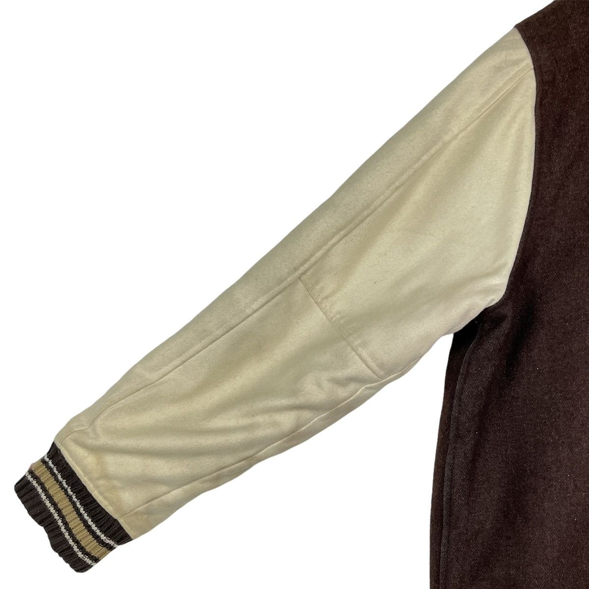 Vintage Vintage Brown Varsity Jacket Size US L / EU 52-54 / 3 - 14 Thumbnail