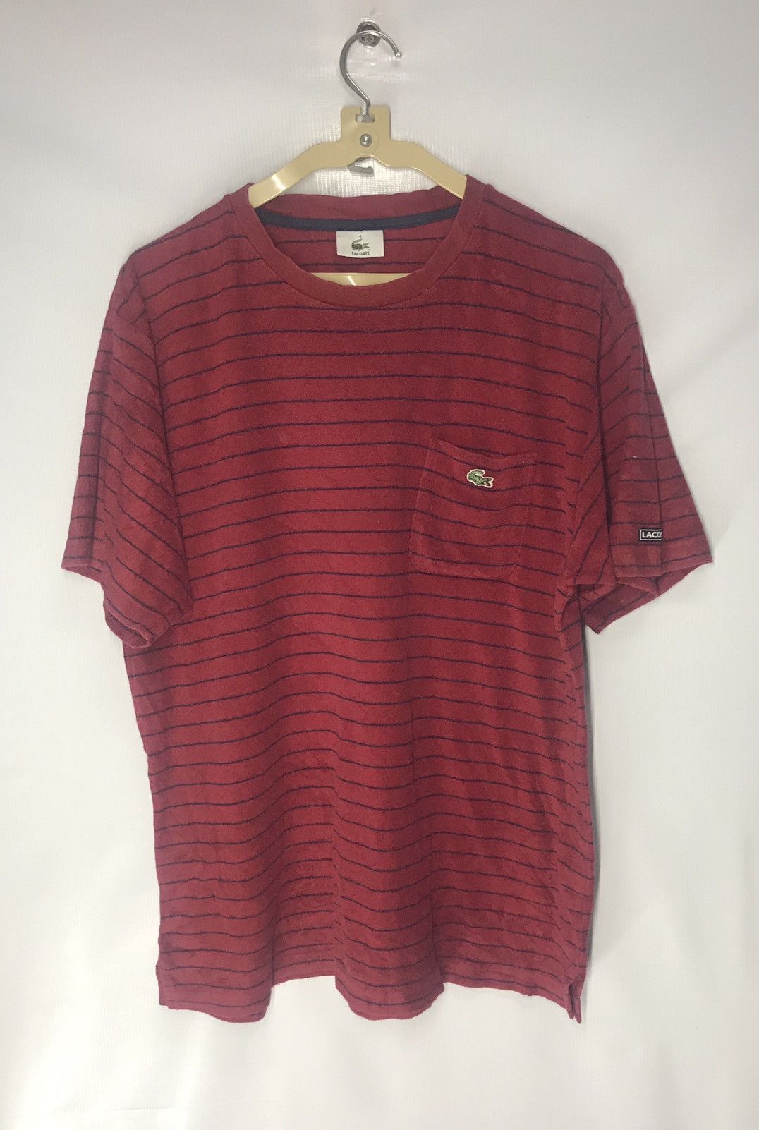 Designer × Lacoste Lacoste stripe small logo and single pocket Size US XL / EU 56 / 4 - 7 Thumbnail