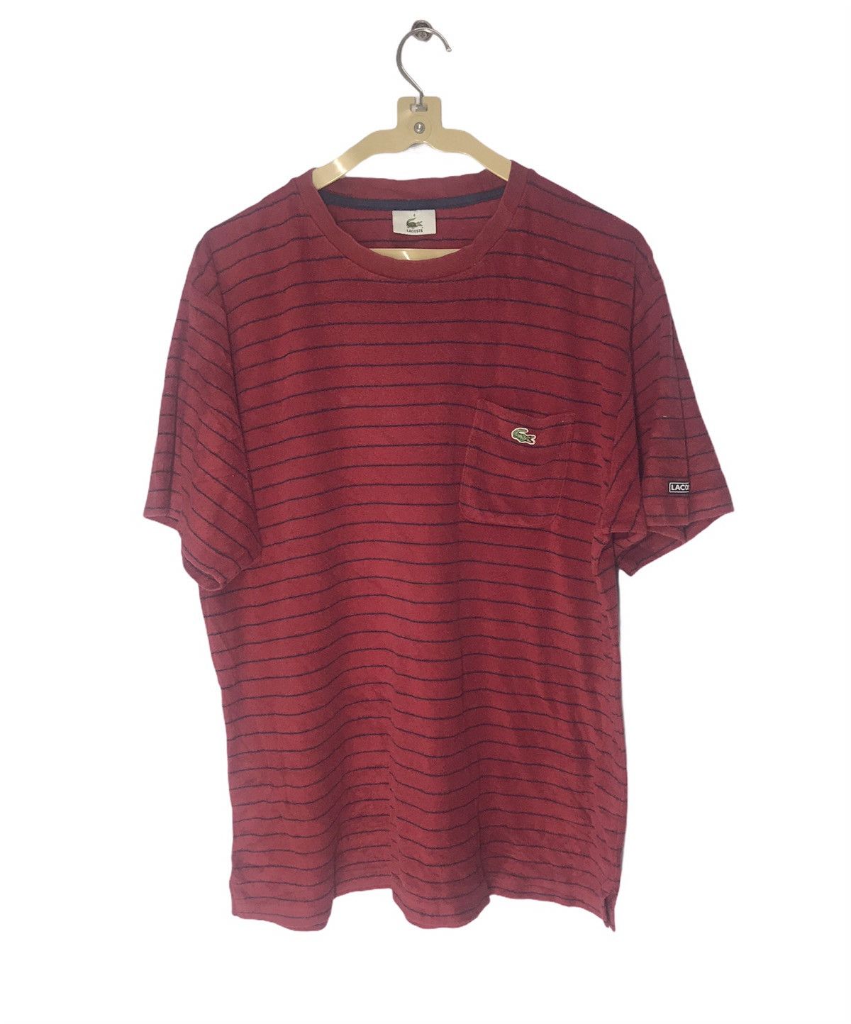 Designer × Lacoste Lacoste stripe small logo and single pocket Size US XL / EU 56 / 4 - 1 Thumbnail