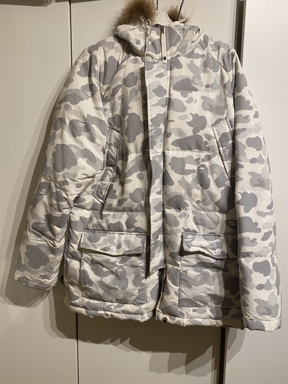 Bape Bape Snow Camo Down Parka Size US XL / EU 56 / 4 - 1 Thumbnail