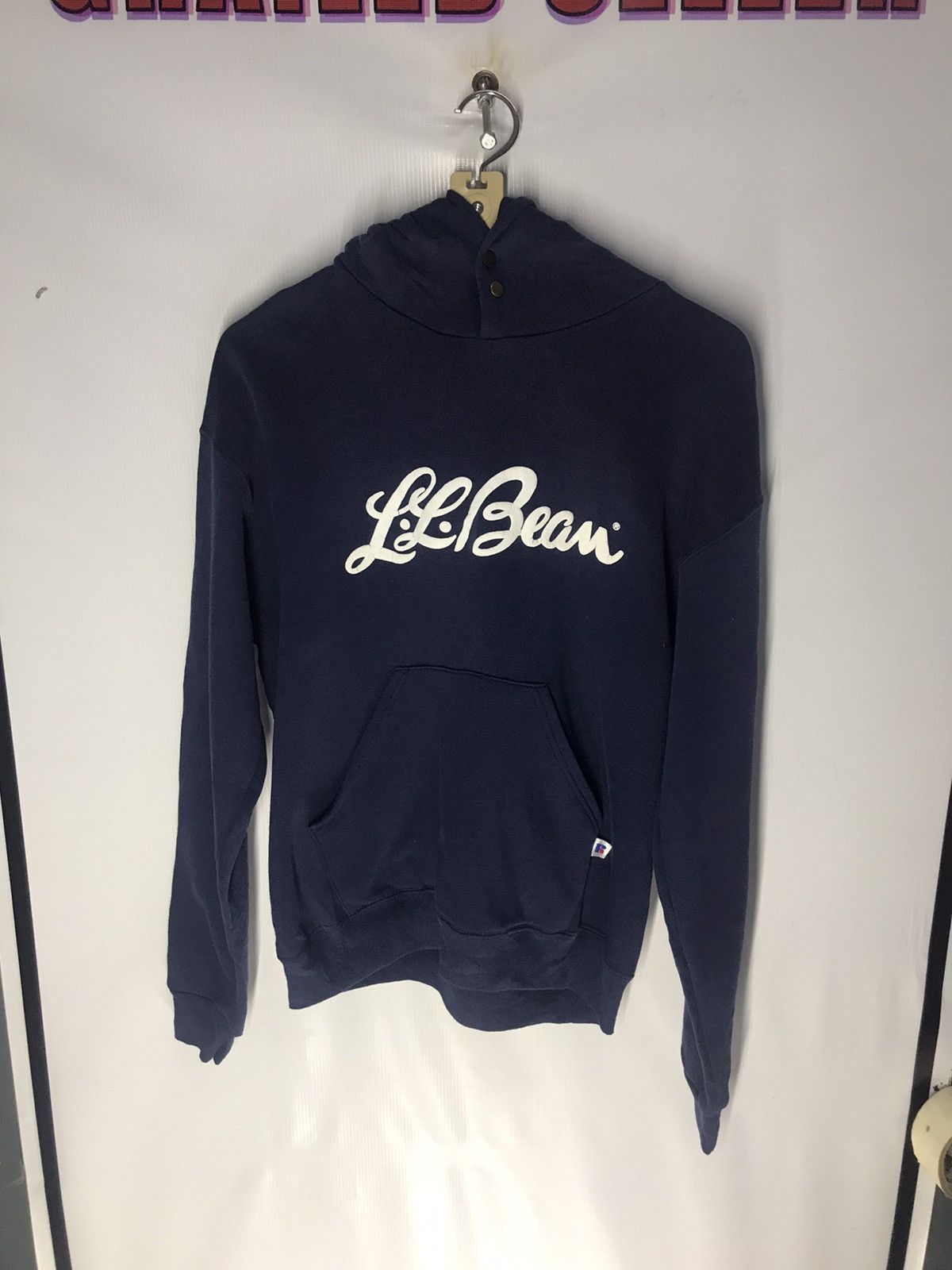 L.L. Bean × Russell Athletic × Vintage Vintage L.L Bean hoodie pullover by Russell athletic Size US S / EU 44-46 / 1 - 6 Thumbnail