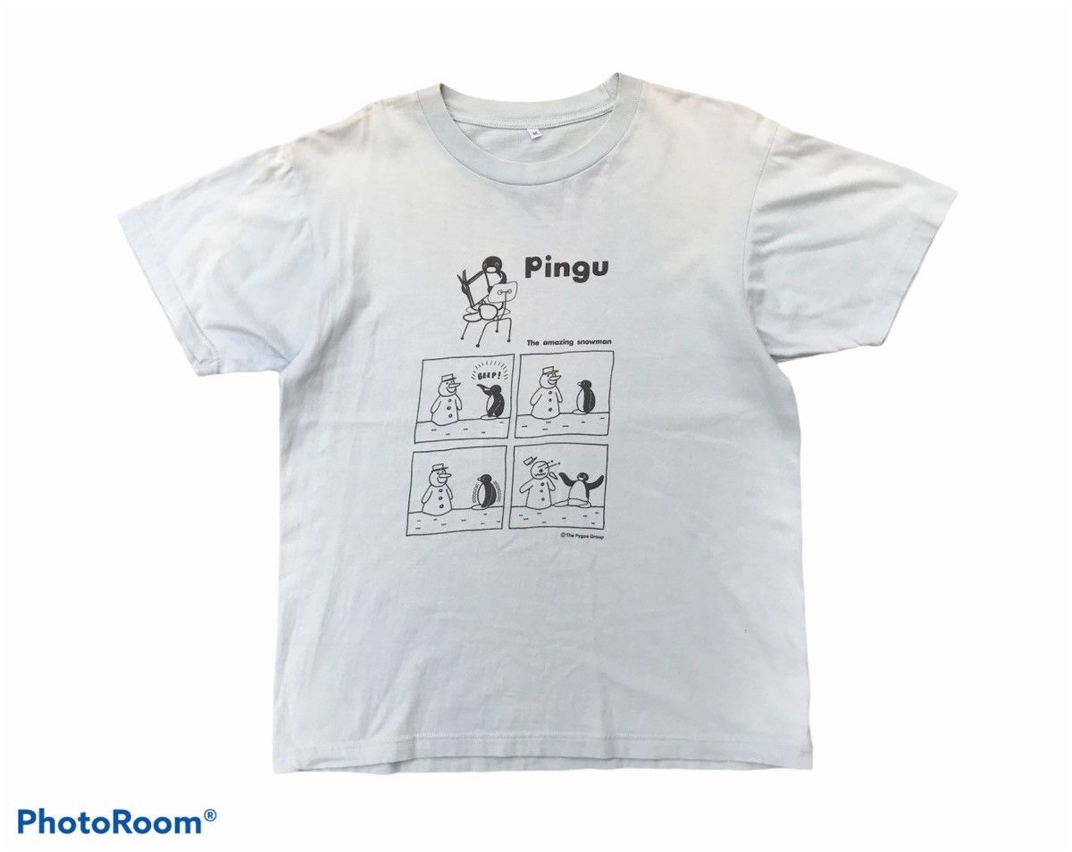 Anime × Cartoon Network × Vintage Vintage Distress Tv Series Pingu Cartoon Network Size US M / EU 48-50 / 2 - 1 Thumbnail