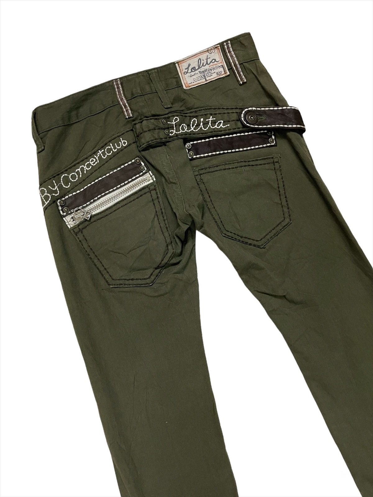 image of Vintage Yoshitomo Nara Lolita Jeans Pants in Green, Men's (Size 30)